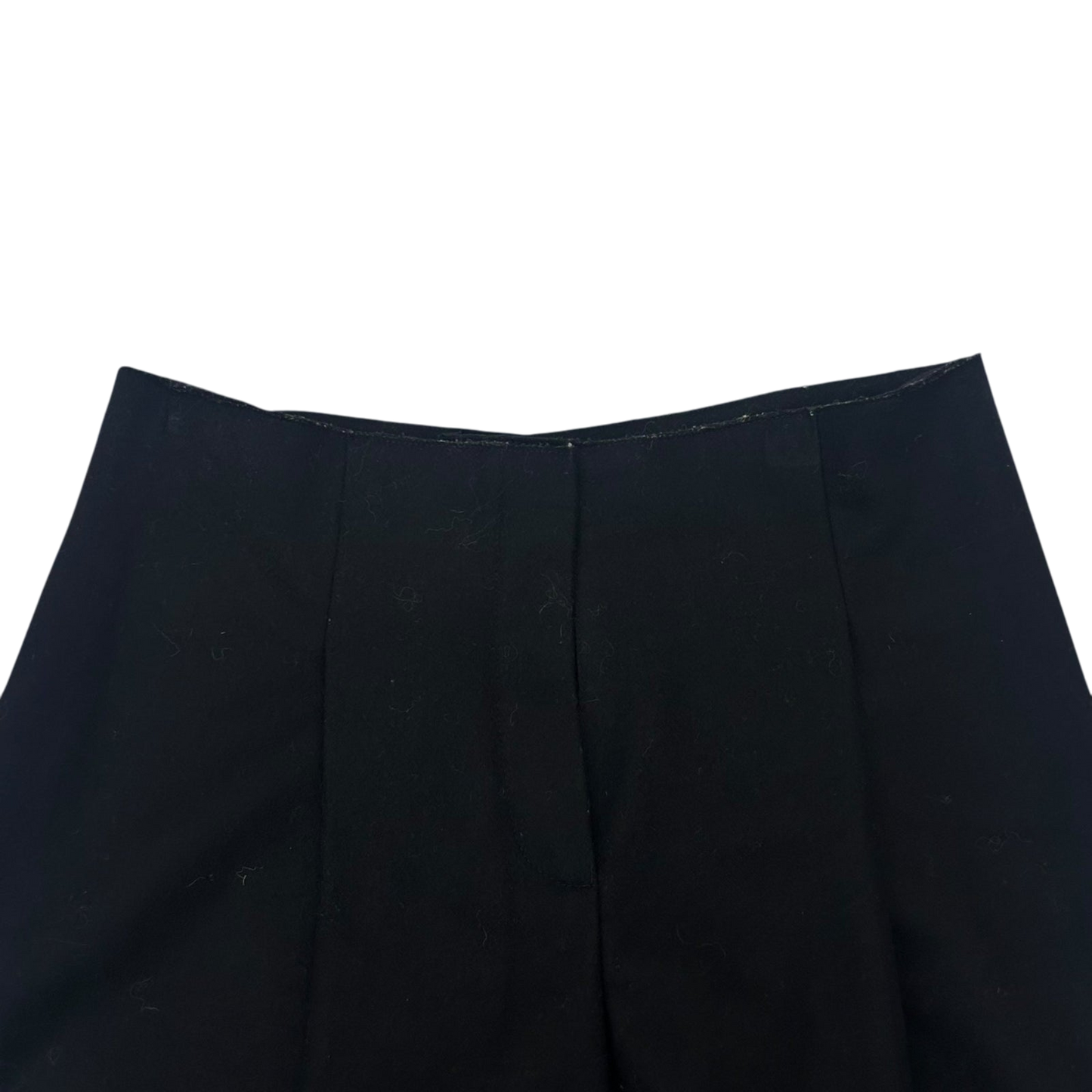 AW15 Acne Studios Murol Raw Front-Pleated Wool Pants Black (fits 29”)