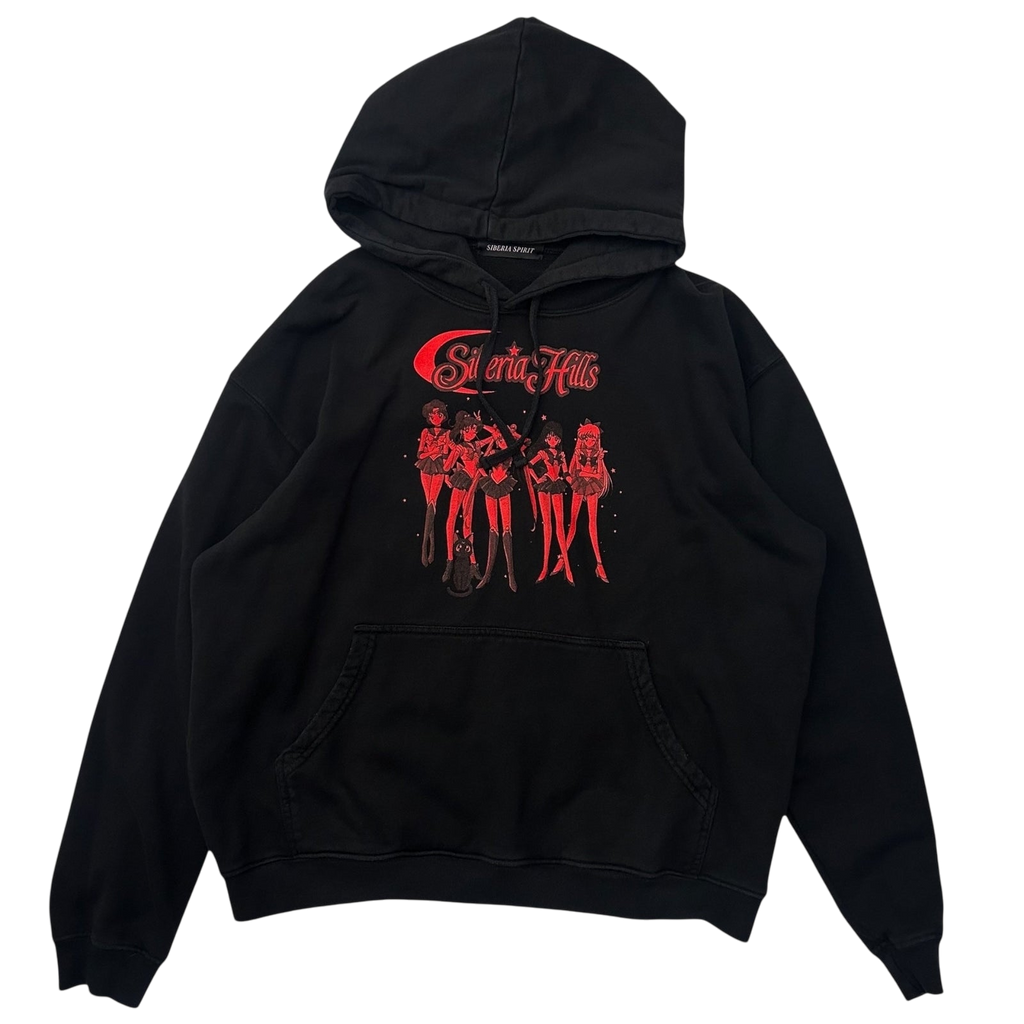 Siberia Hills Siberia Spirit ‘Sailor Moon’ Hoodie Black (Fits M-L)