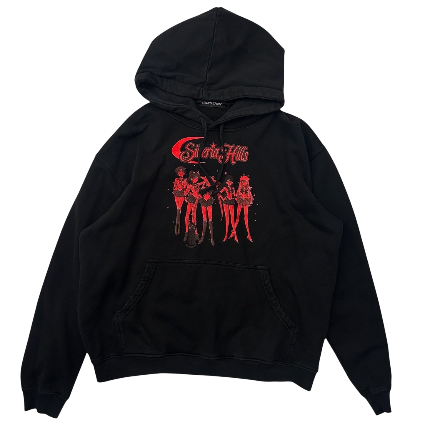 Siberia Hills Siberia Spirit ‘Sailor Moon’ Hoodie Black (Fits M-L)