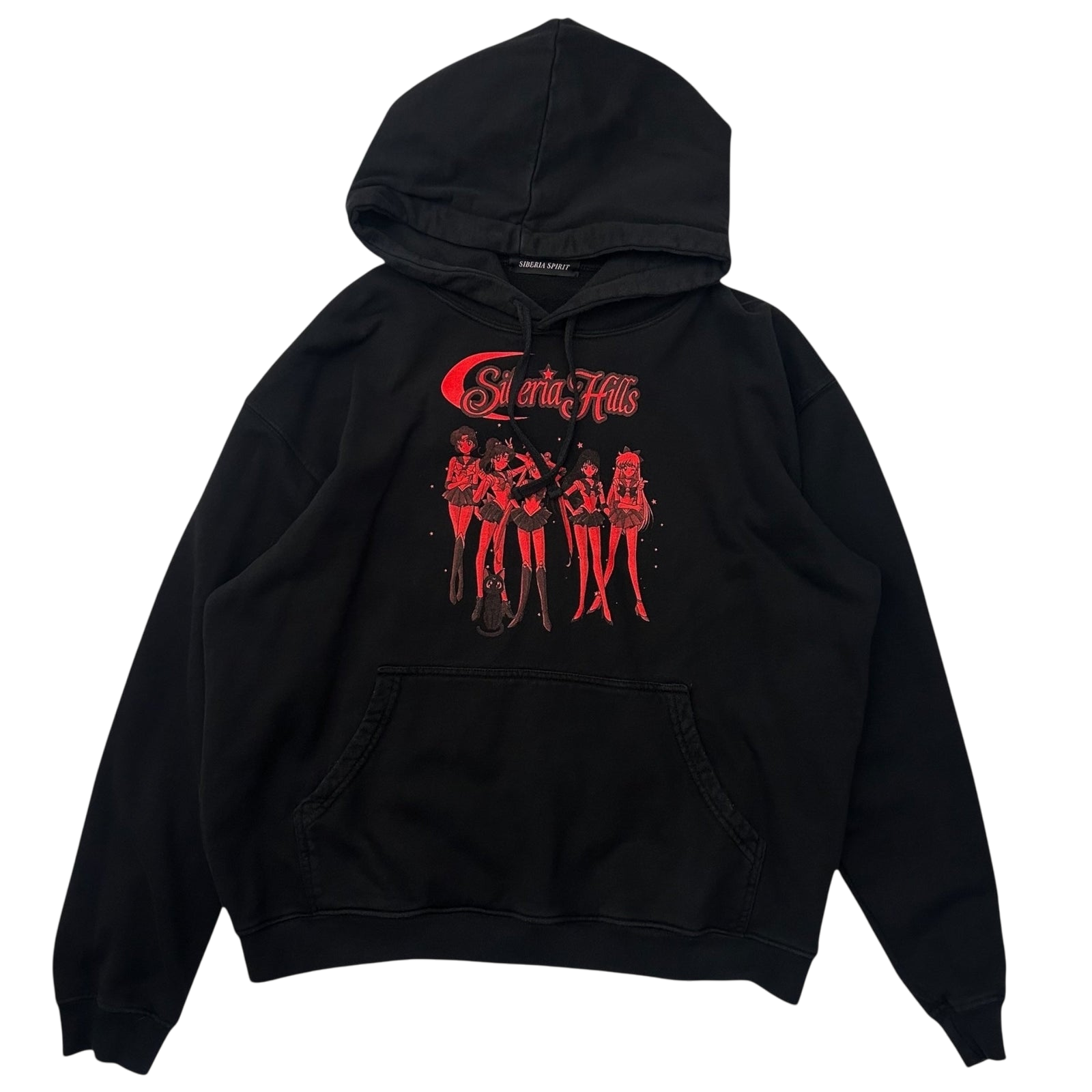 Siberia Hills Siberia Spirit ‘Sailor Moon’ Hoodie Black (Fits M-L)