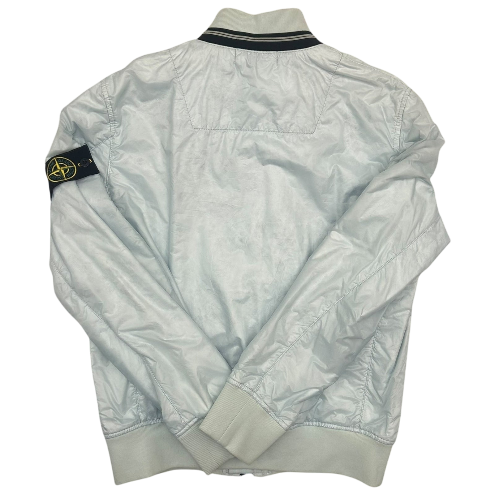 SS2011 Stone Island Rip Stop Bomber Jacket Ice Blue (Fits S/M)