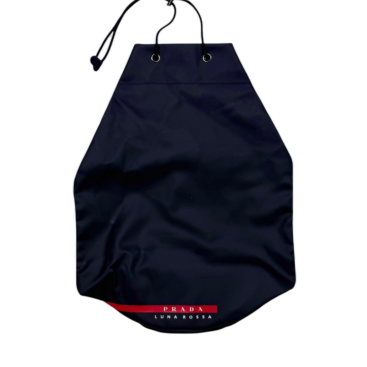 Prada Luna Rossa Sailing Shoulder Bag Navy