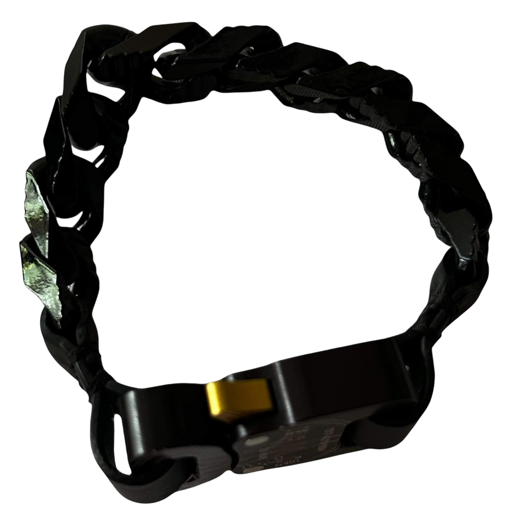 1017 ALYX 9SM × Moncler Rollercoaster Chain Bracelet Black