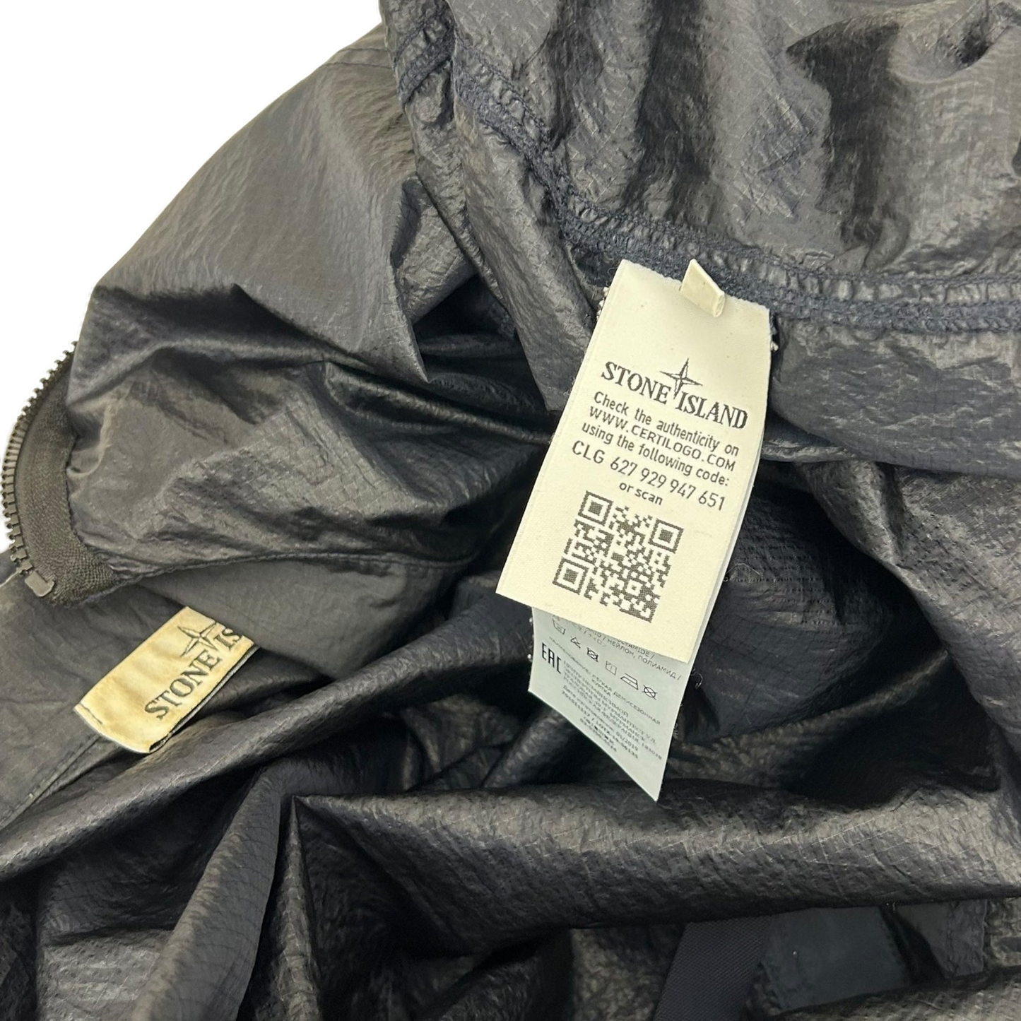 Stone Island Nylon Metal Overshirt Navy (Fits L/XL)