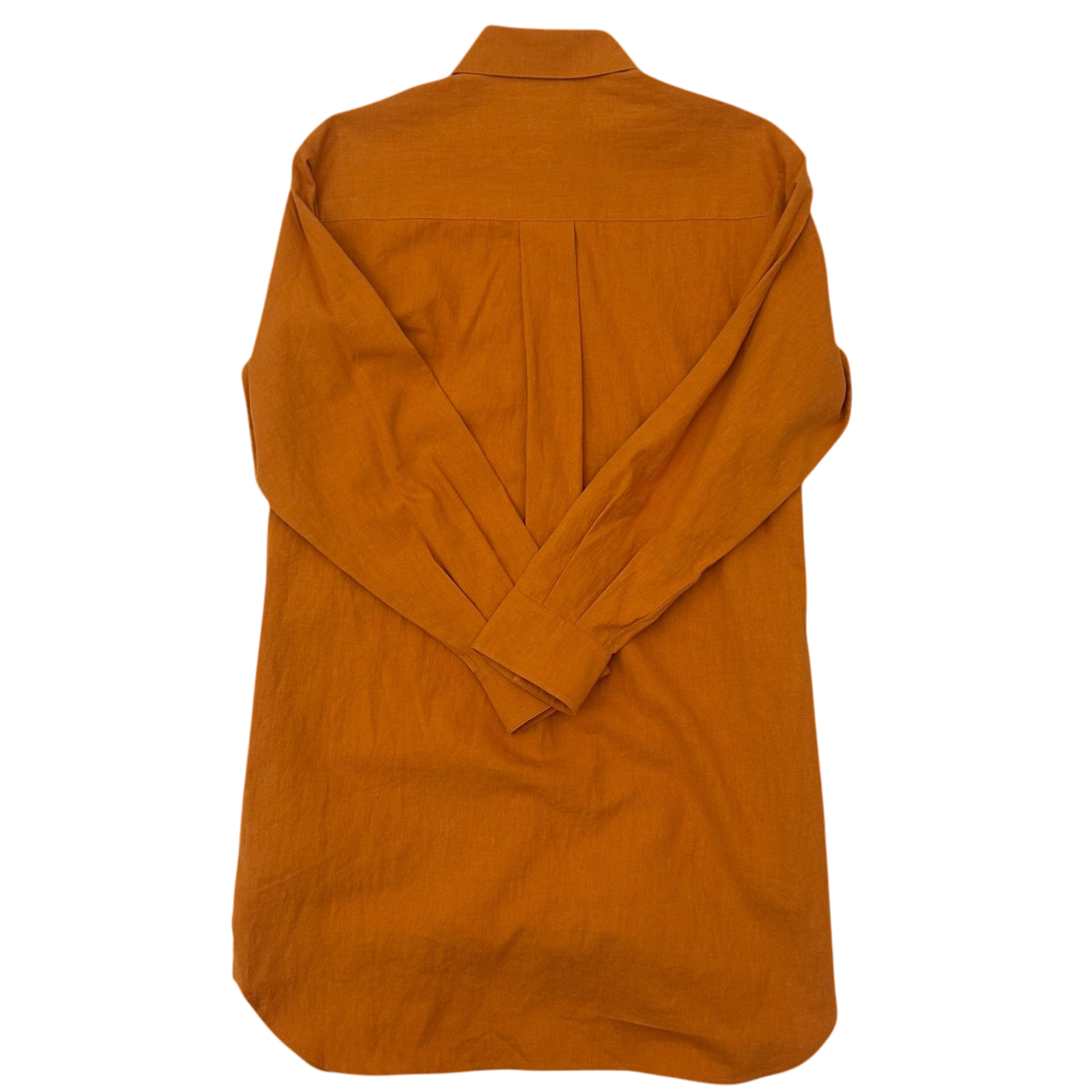 Acne Studios Embroidered Shirt Dress Orange (fits S-M womens)