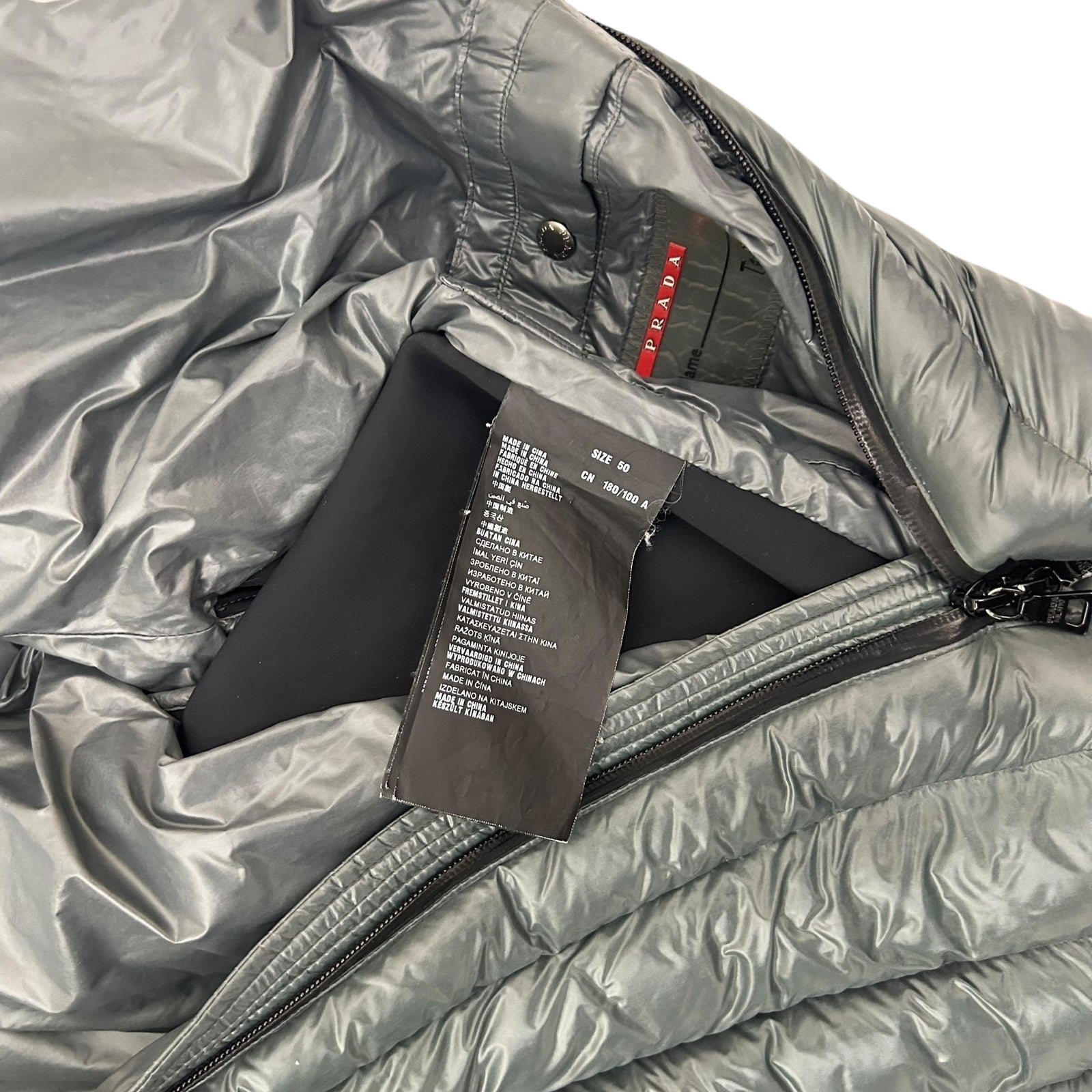 2013 Prada Technical Nylon Puffer Jacket (Fits M/L)