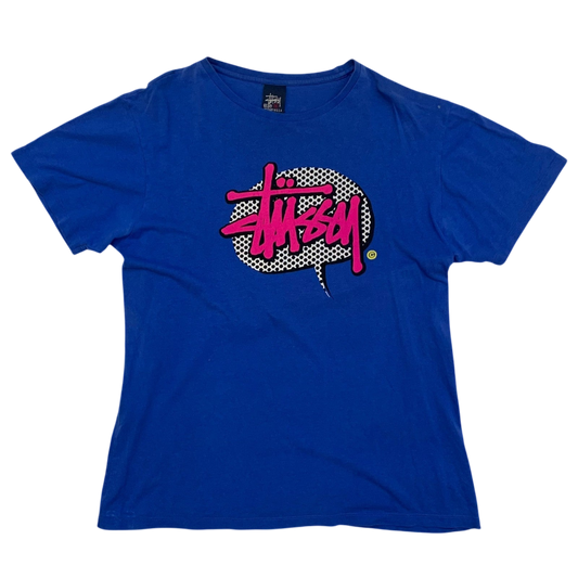 Stussy Vintage 00s Pop Speech Bubble T-Shirt (Fits S-M)