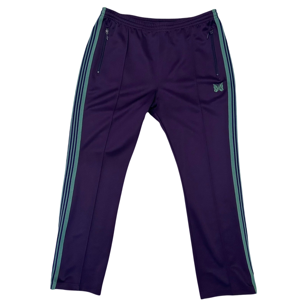 Needles Poly Smooth Track Pants Purple/Turquoise (Size XL)