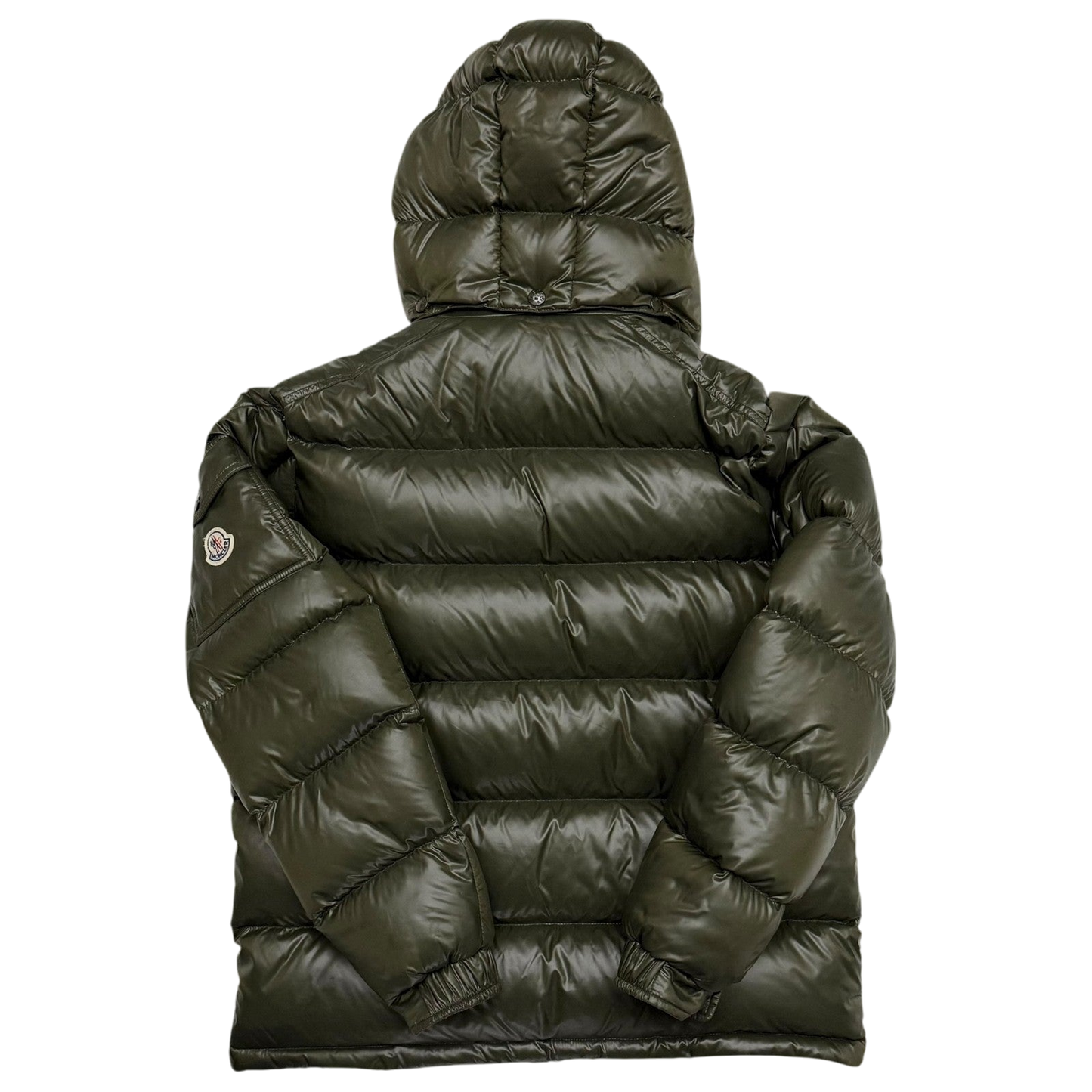 Moncler Maya Quilted Nylon Down Jacket Olive Green (Fits M-L)