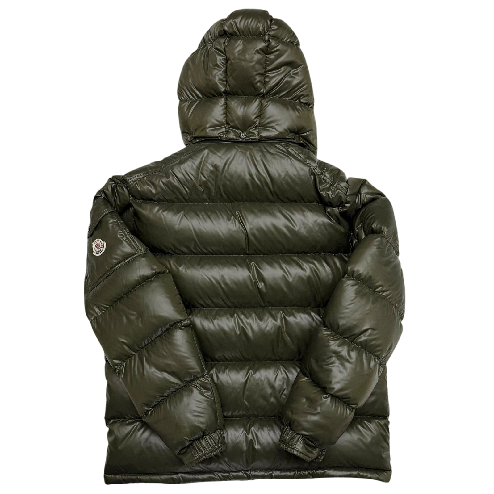 Moncler Maya Quilted Nylon Down Jacket Olive Green (Fits M-L)