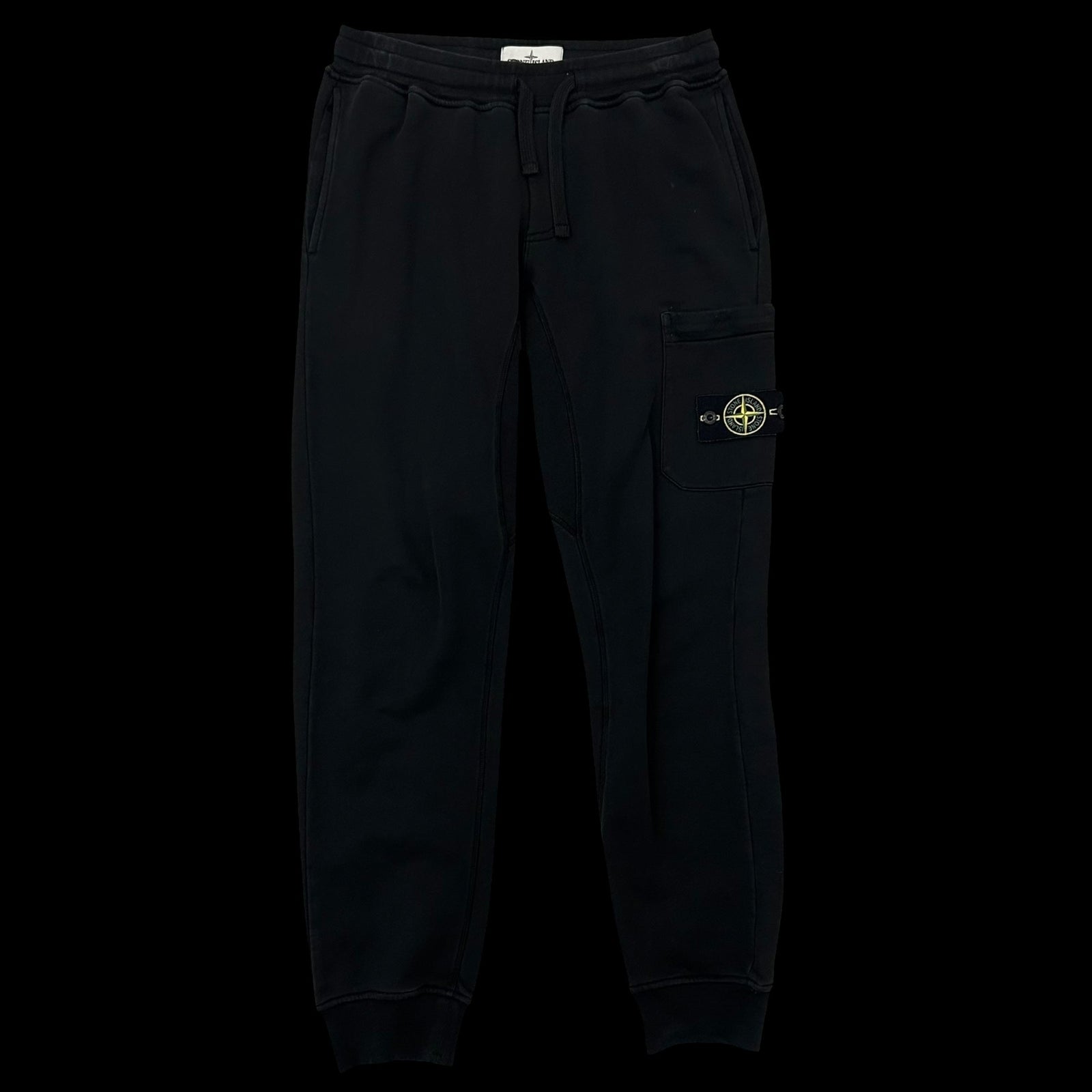Stone Island Track Pants Black (Fits 30”-34”)
