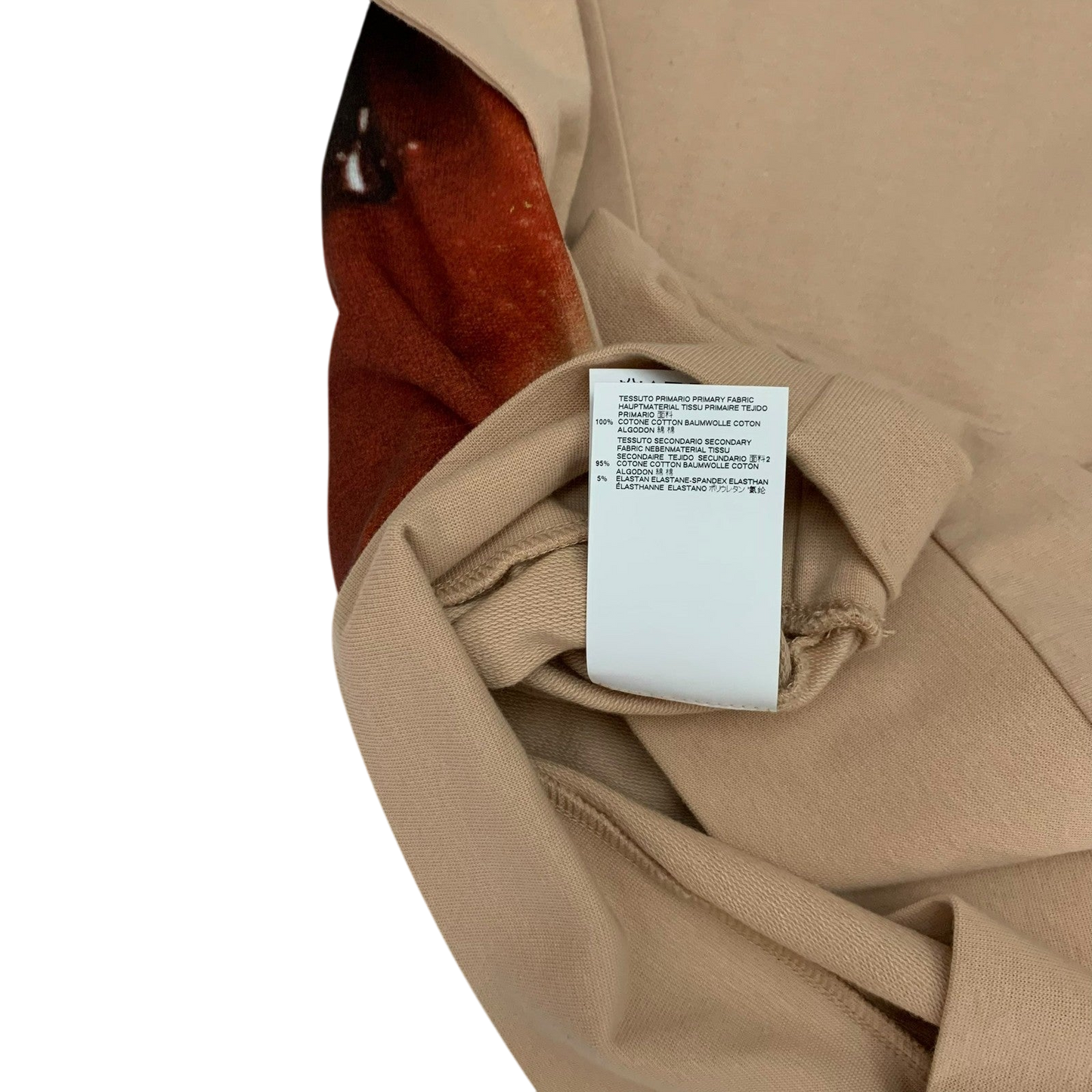 Vivienne Westwood Lip Print Sweatshirt Nude (Fits M-L)