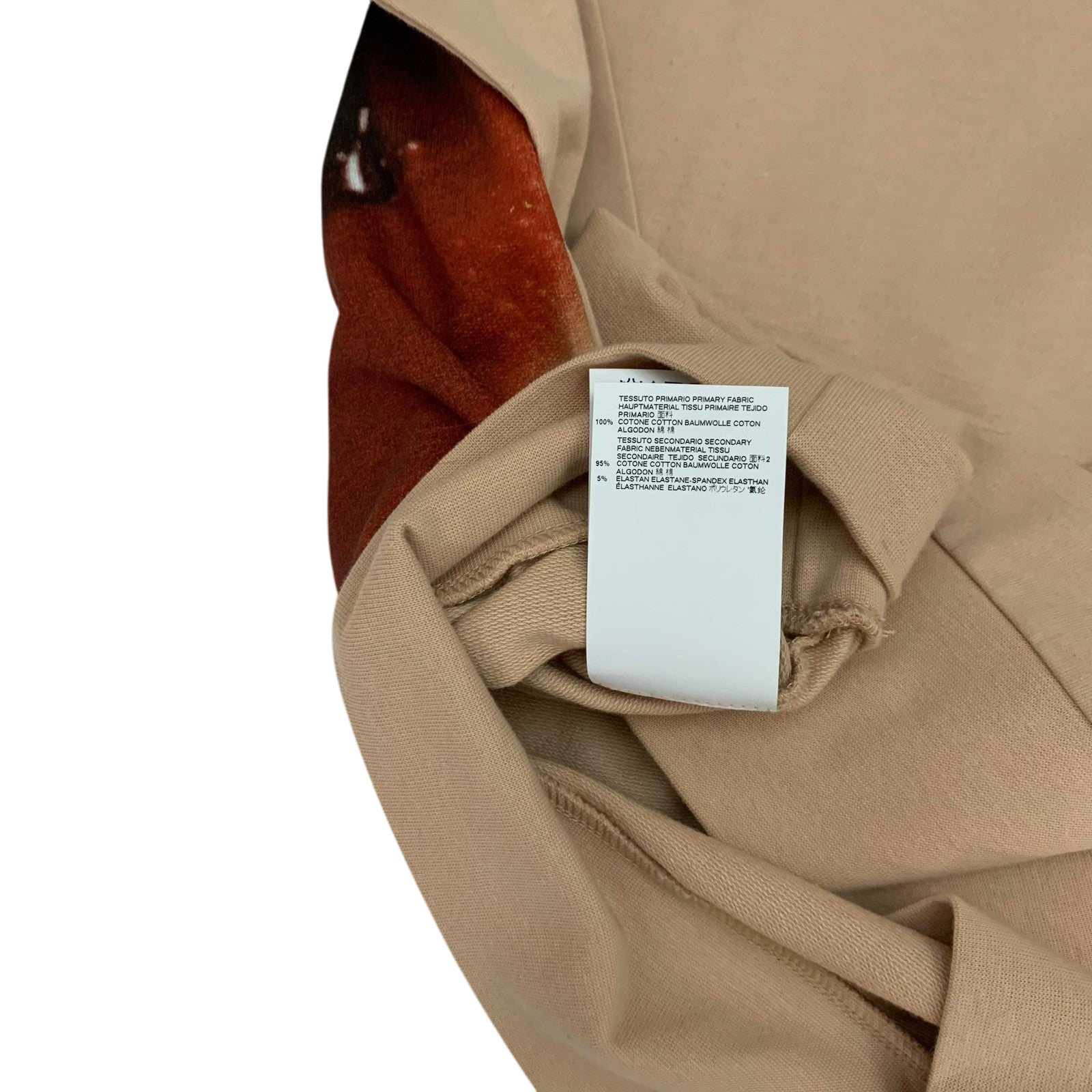 Vivienne Westwood Lip Print Sweatshirt Nude (Fits M-L)