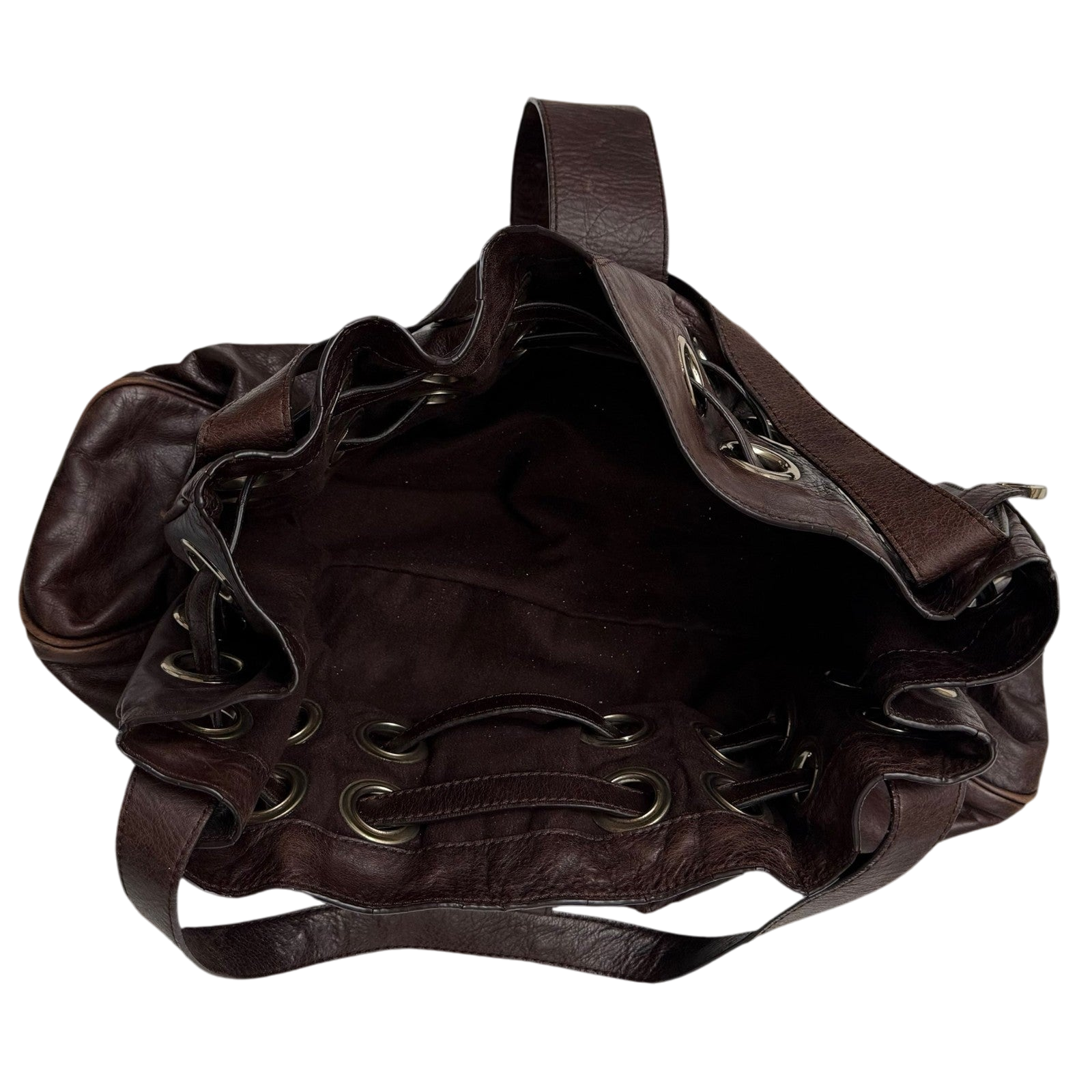 Jimmy Choo Ramona Leather Shoulder Bag Brown