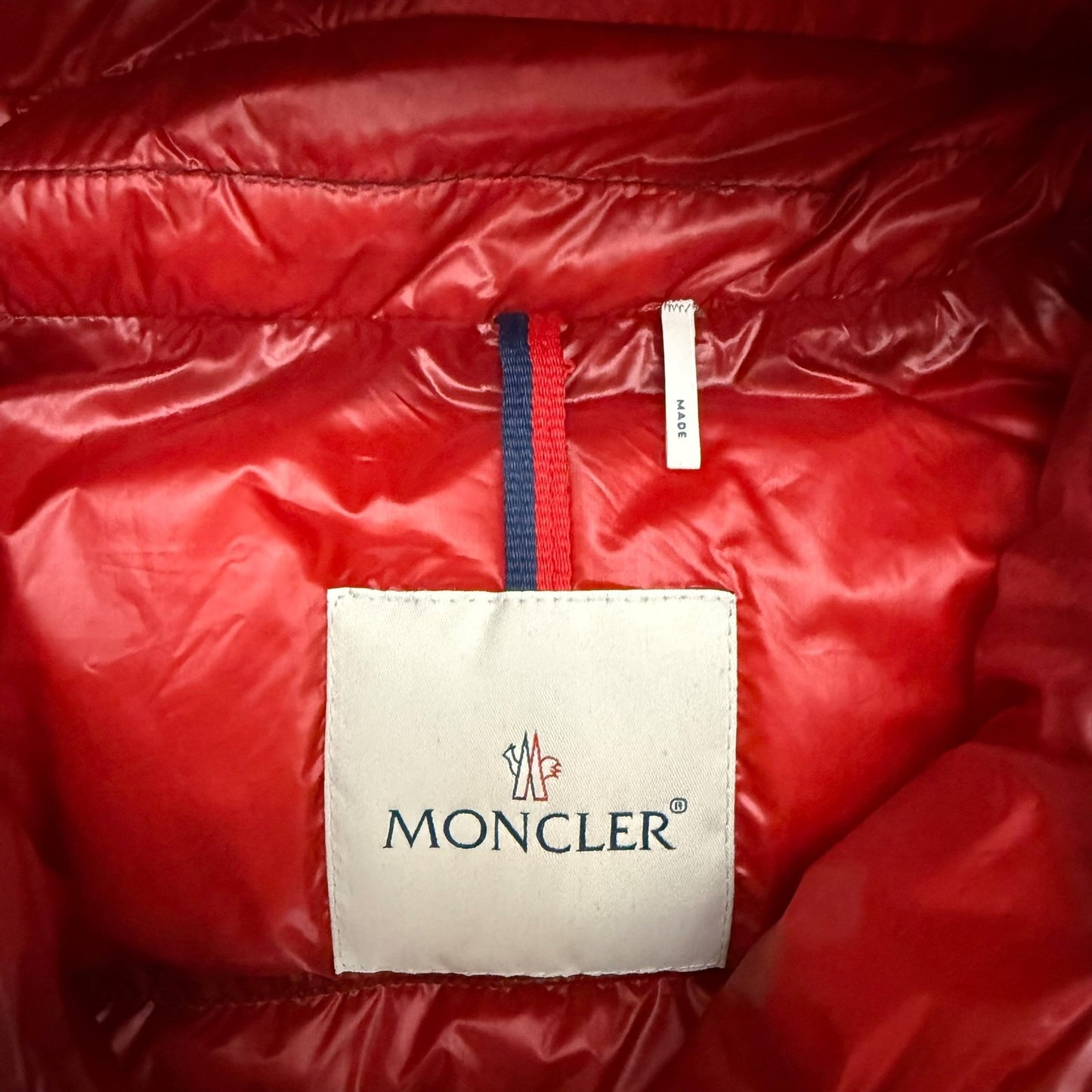 Moncler Clovis Hooded Down Jacket Navy (Fits M-L)
