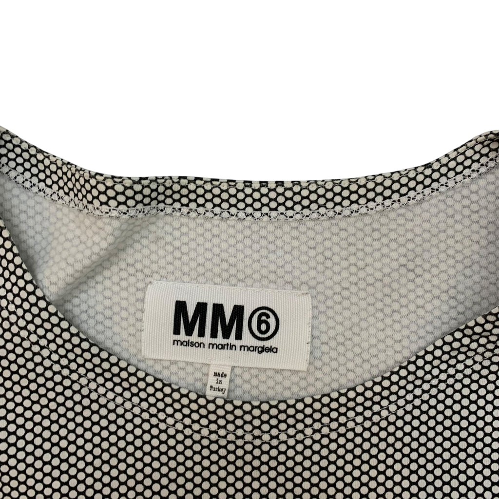 Maison Margiela MM6 ‘Illusion’ Graphic Polka Dot T-Shirt (Fits L)