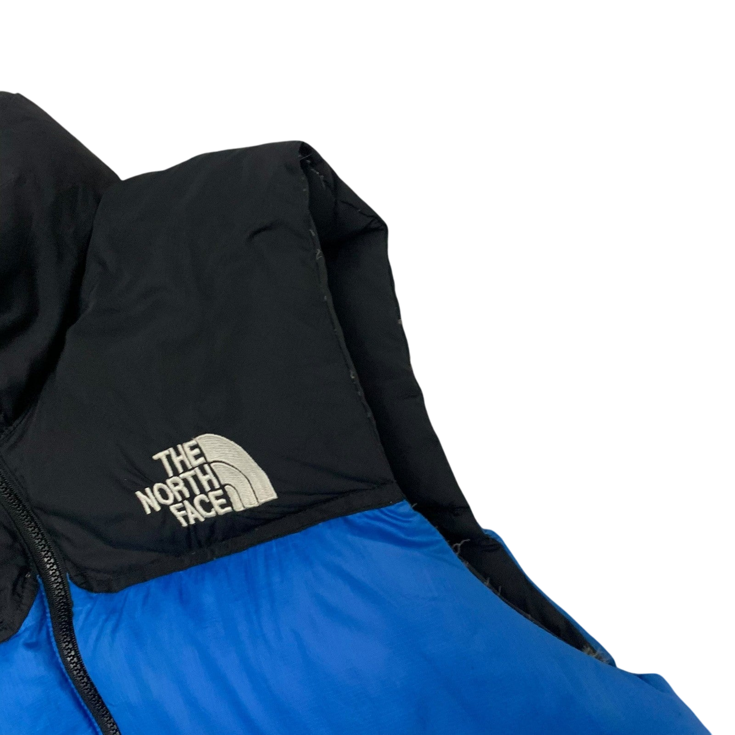 The North Face Nuptse 700Down Puffer Jacket Blue/Black (Size S)