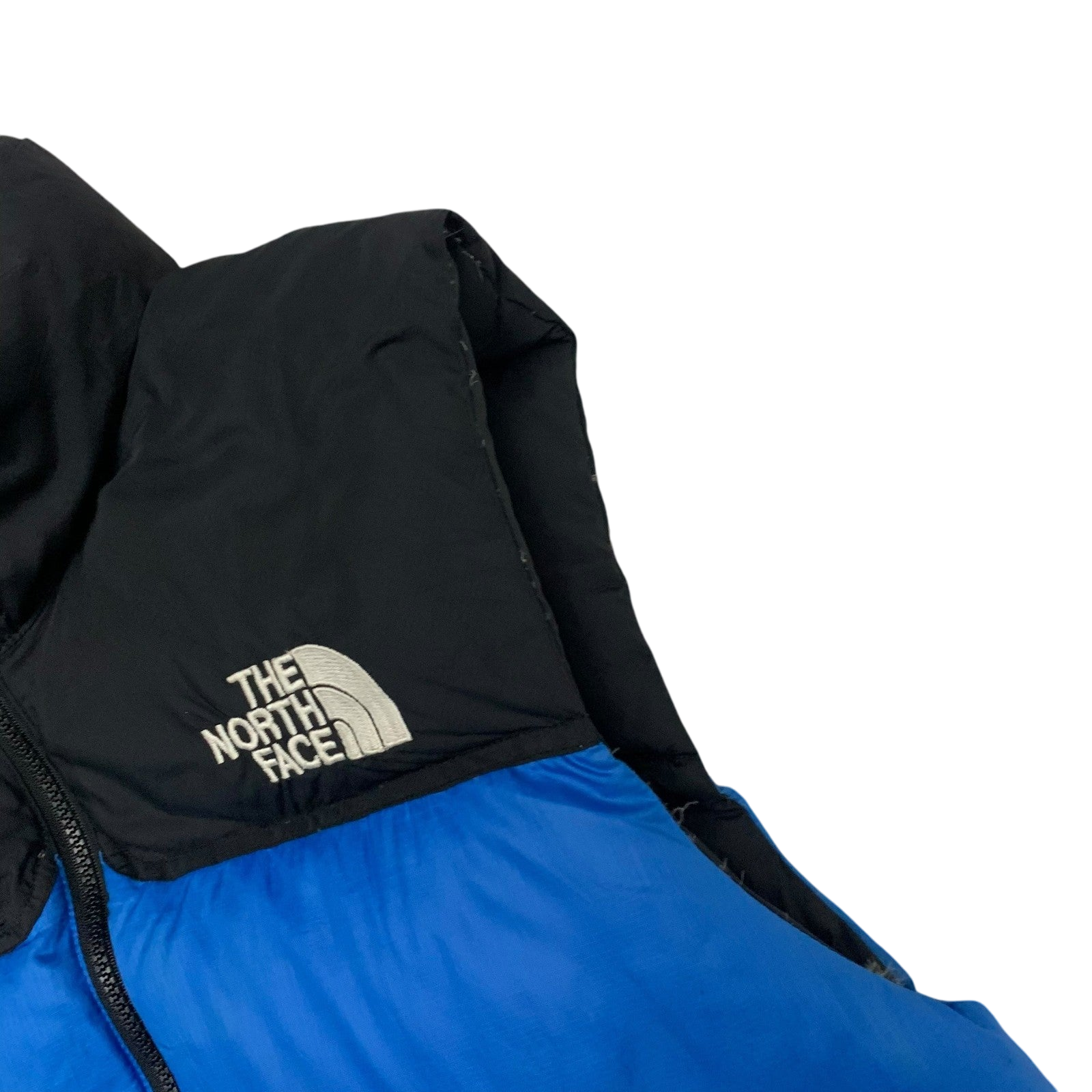 The North Face Nuptse 700Down Puffer Jacket Blue/Black (Size S)