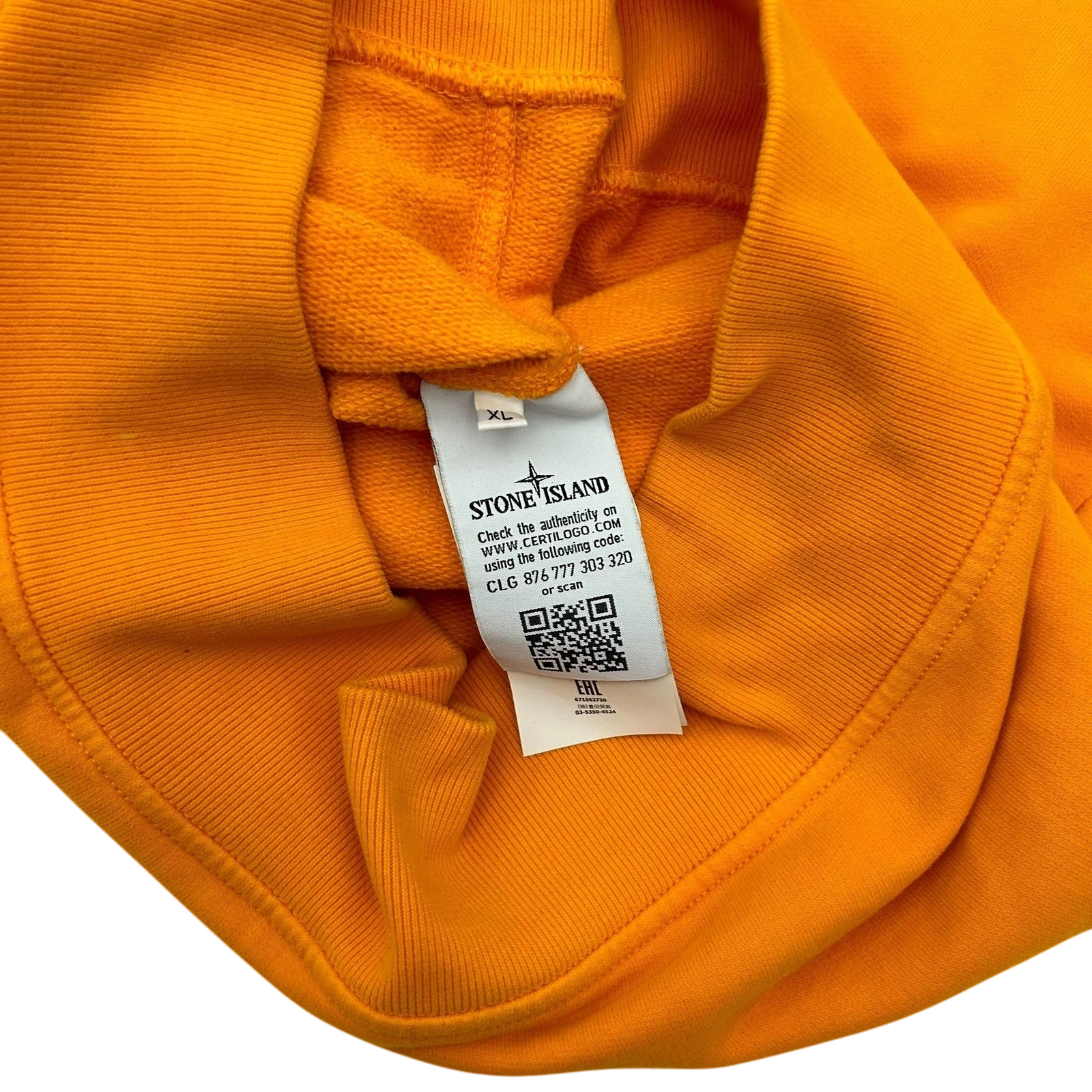 Stone Island Crewneck Sweater Orange (Fits L/XL)