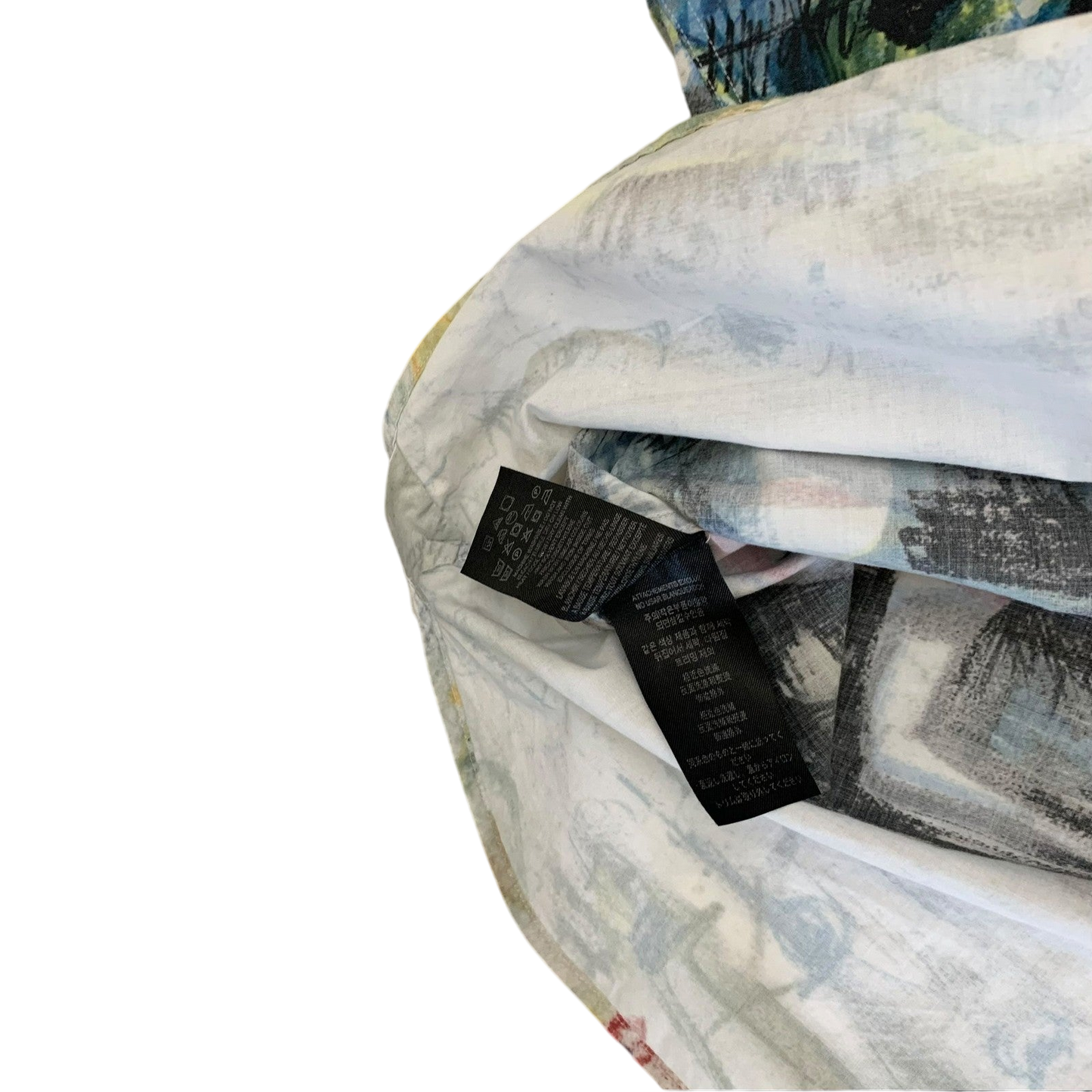 Burberry SS17 (Runway) Henry Moore-Inspired Patterned Longsleeve Shirt (Fits L)