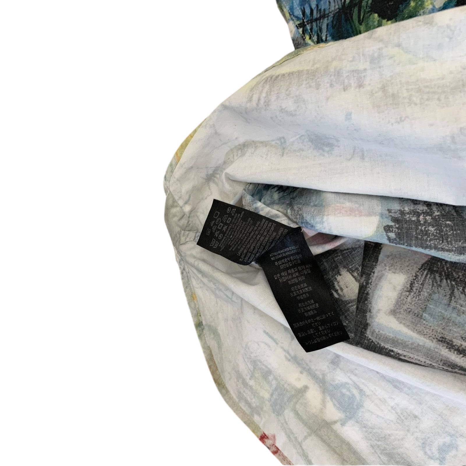 Burberry SS17 (Runway) Henry Moore-Inspired Patterned Longsleeve Shirt (Fits L)