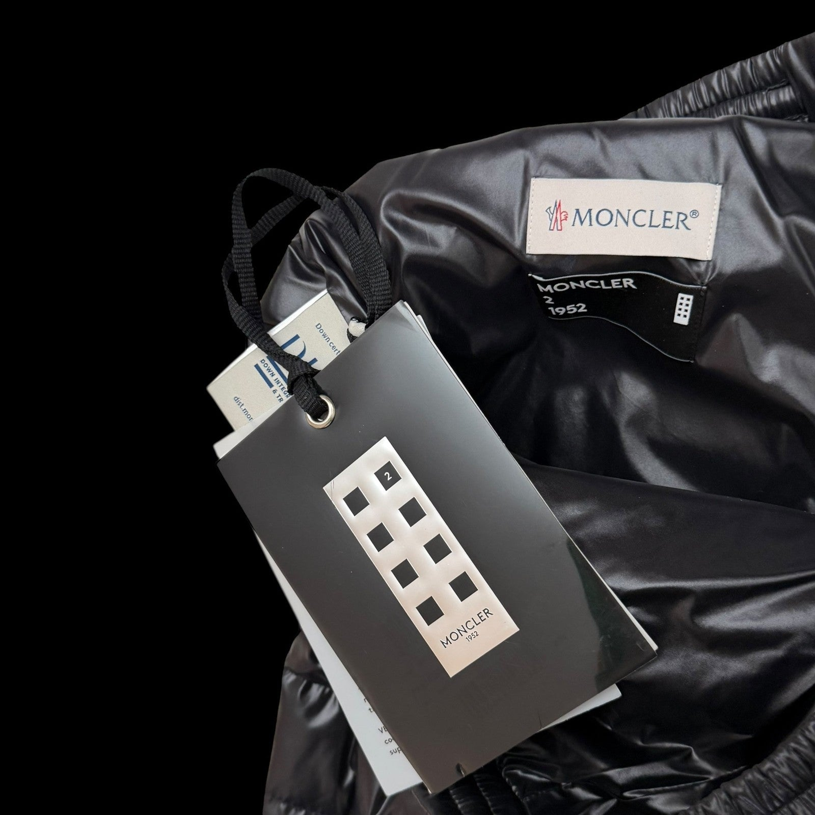 Moncler Genius 1952 Padded Down Pants Black (Size L)