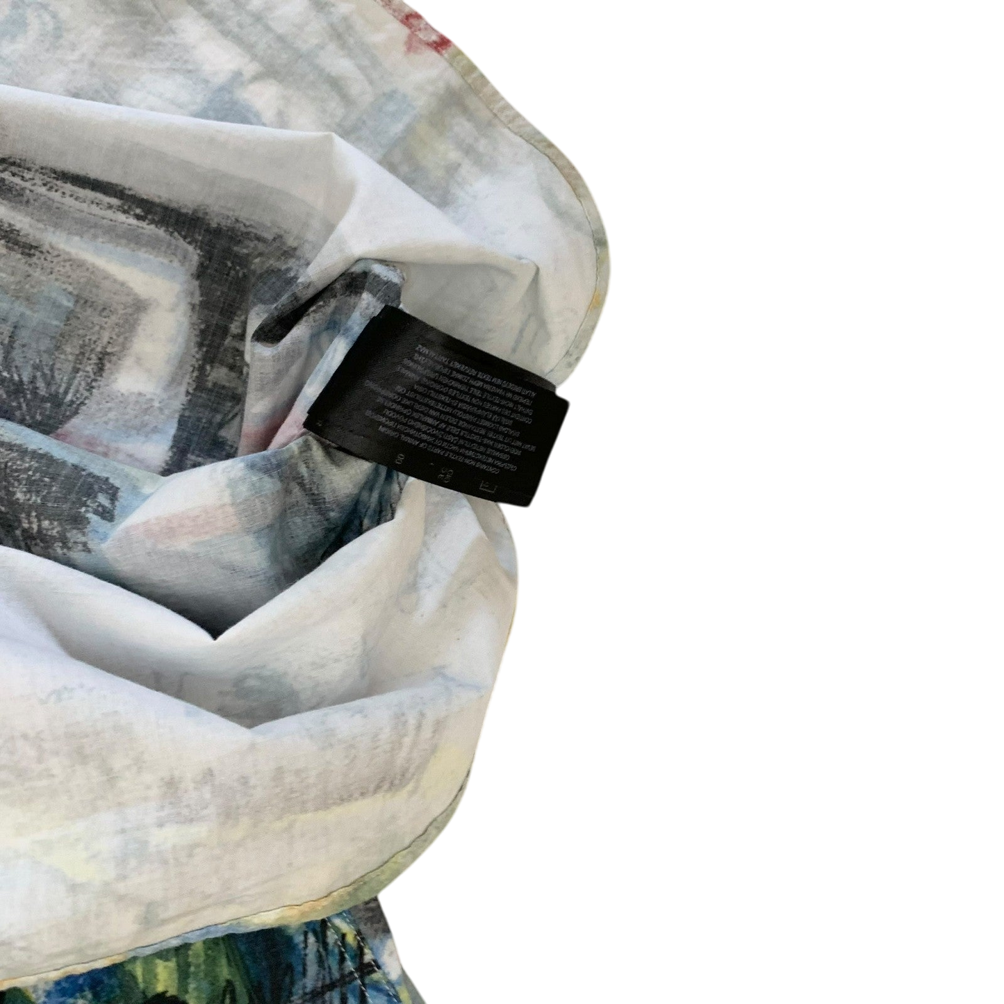 Burberry SS17 (Runway) Henry Moore-Inspired Patterned Longsleeve Shirt (Fits L)