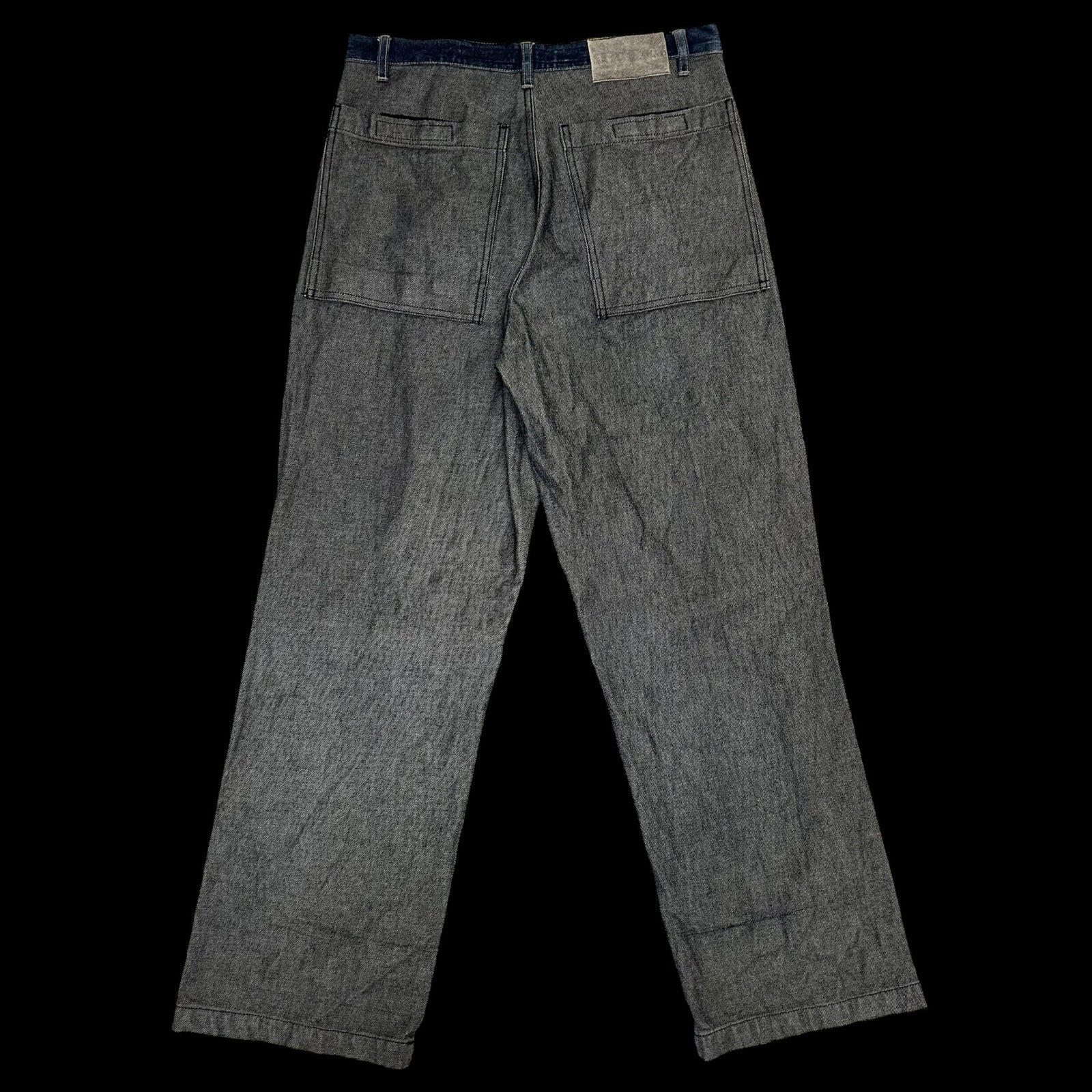 Marithe Francois Girbaud Vintage Selvedge Denim Panelled Jeans