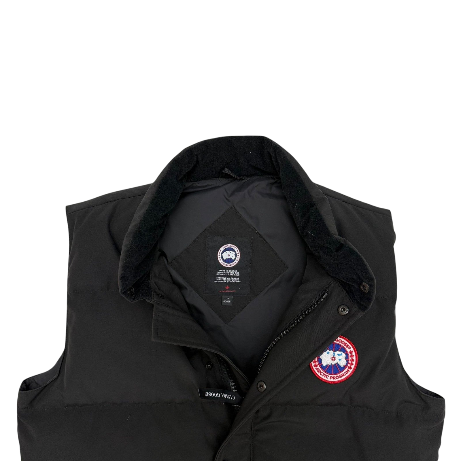 Canada Goose Freestyle Crew Vest Black (Size L)