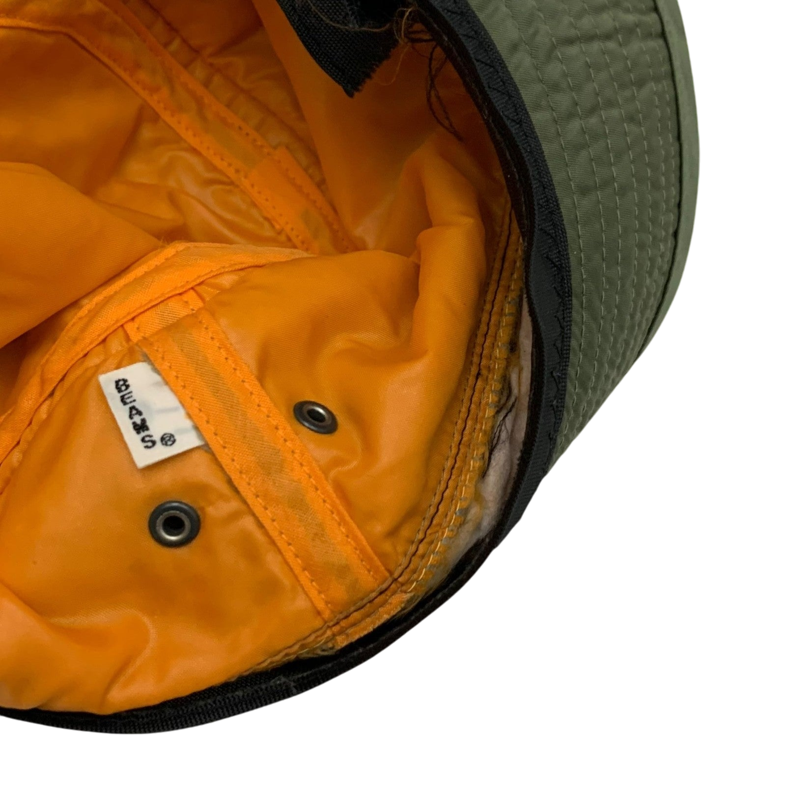 Porter x Beams Bucket Hat Military Green