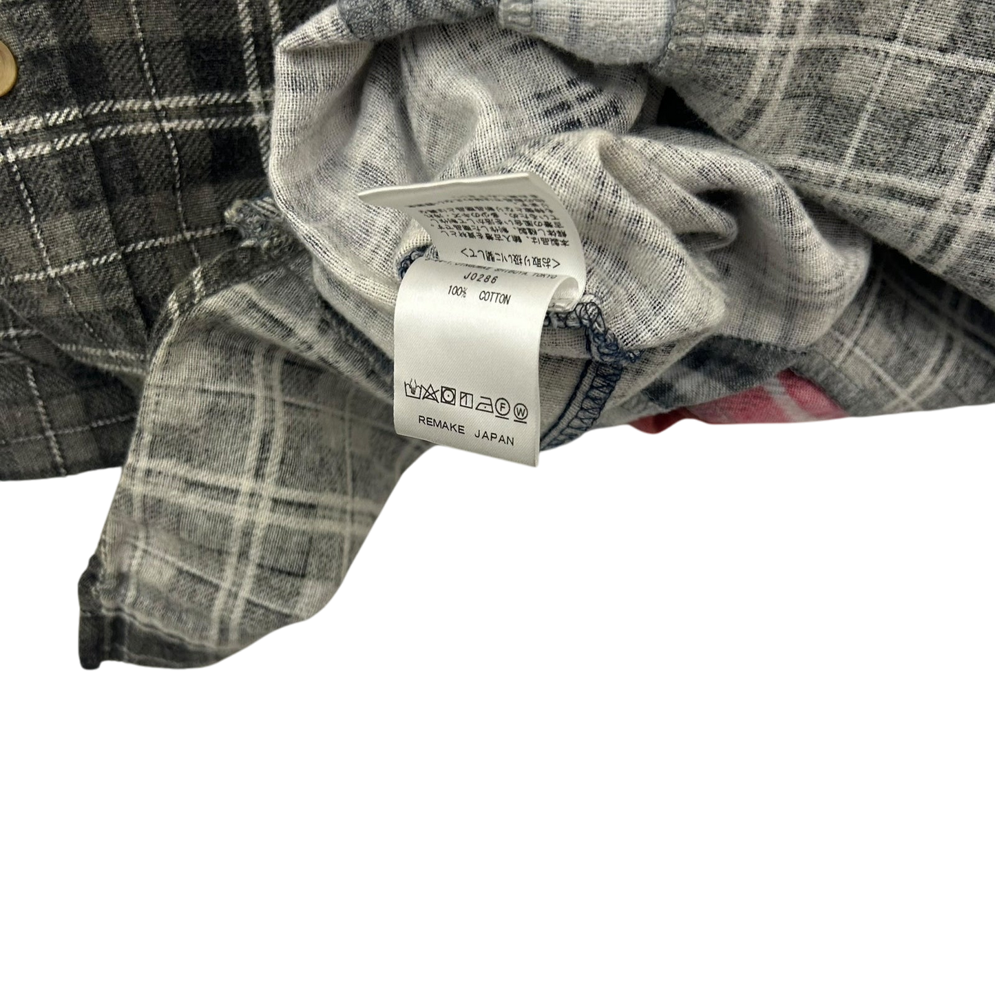 Needles Rebuild 7 Cut Flannel Shirt (Size L)