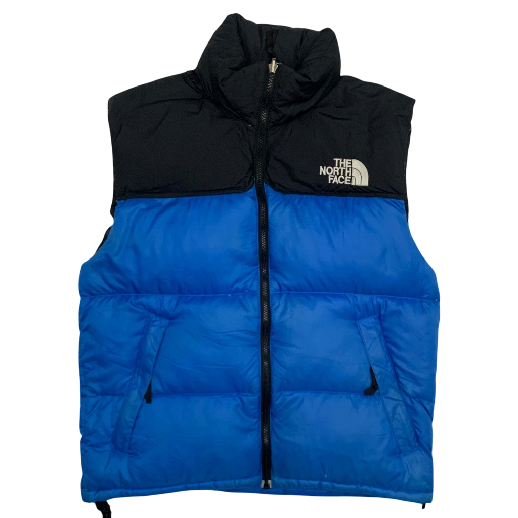The North Face Nuptse 700Down Puffer Jacket Blue/Black (Size S)