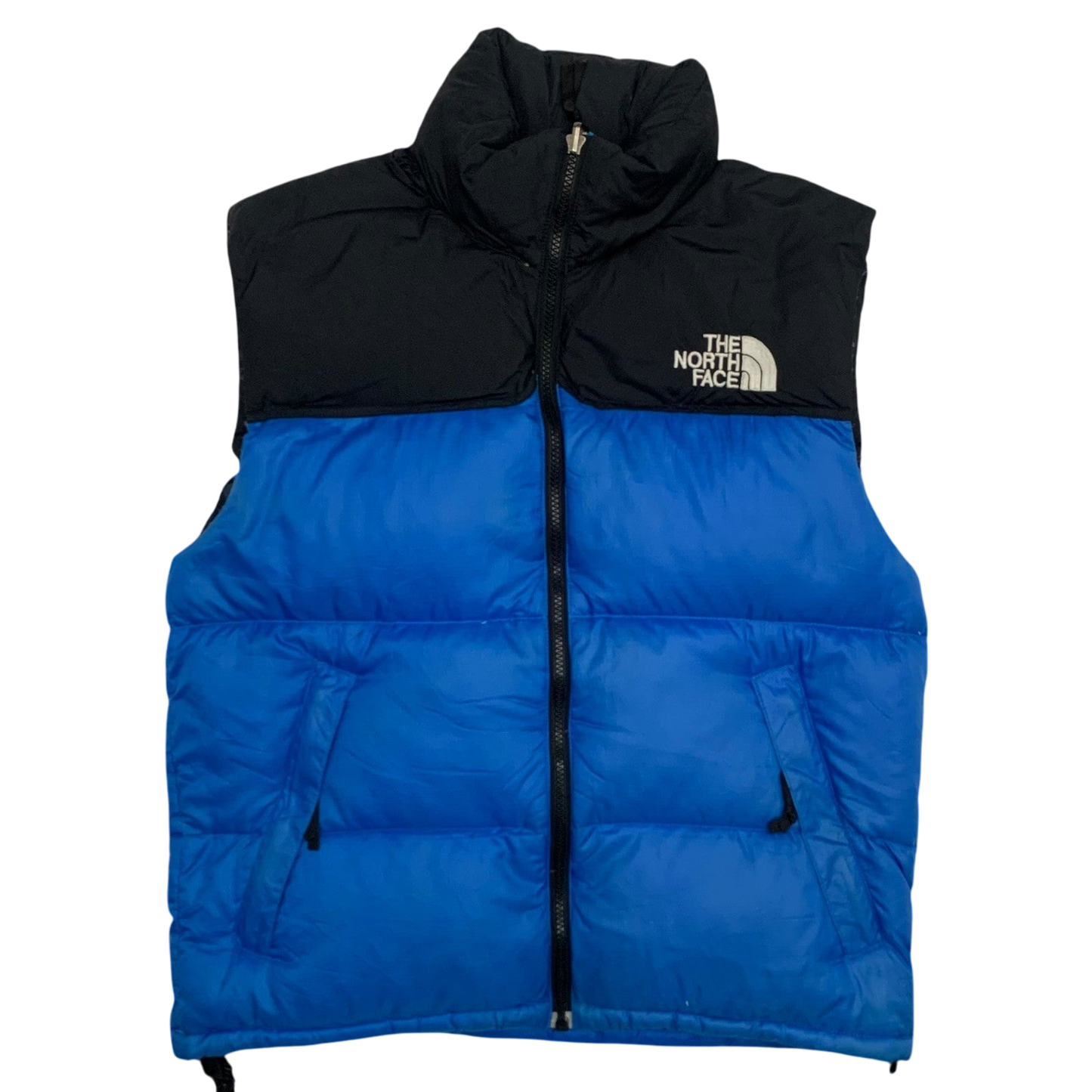 The North Face Nuptse 700Down Puffer Jacket Blue/Black (Size S)