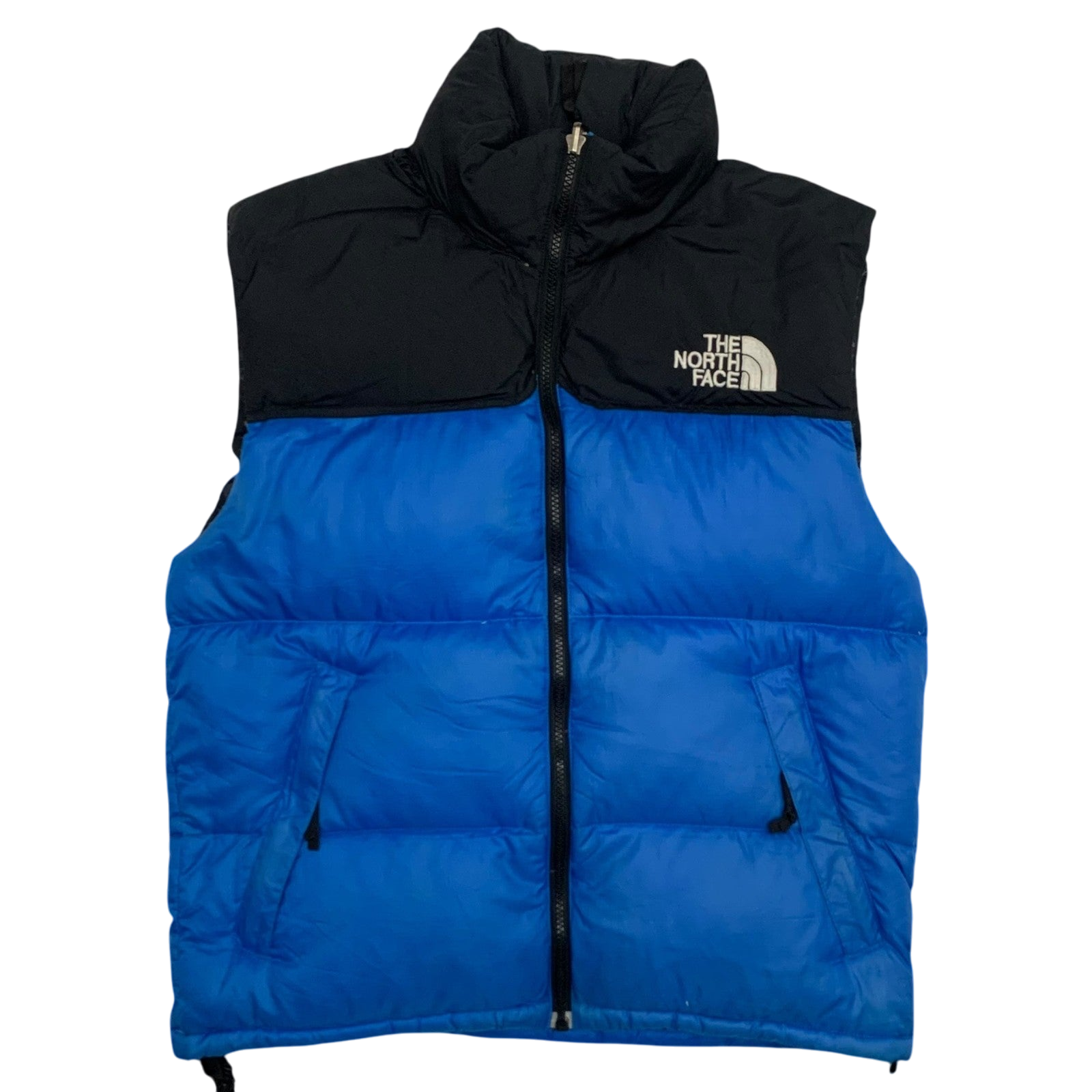 The North Face Nuptse 700Down Puffer Jacket Blue/Black (Size S)