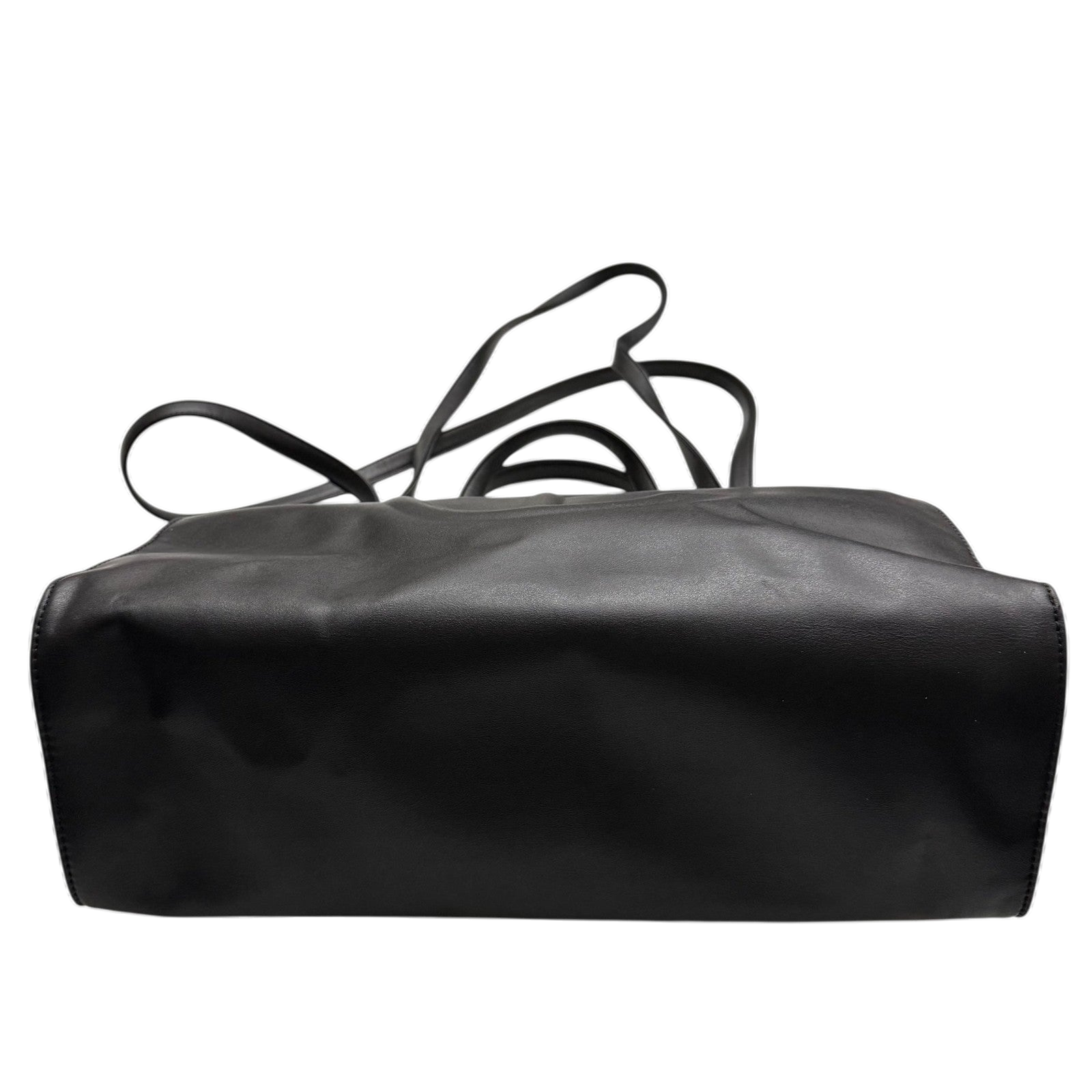 Telfar Vegan Leather Medium Shopping Bag Black