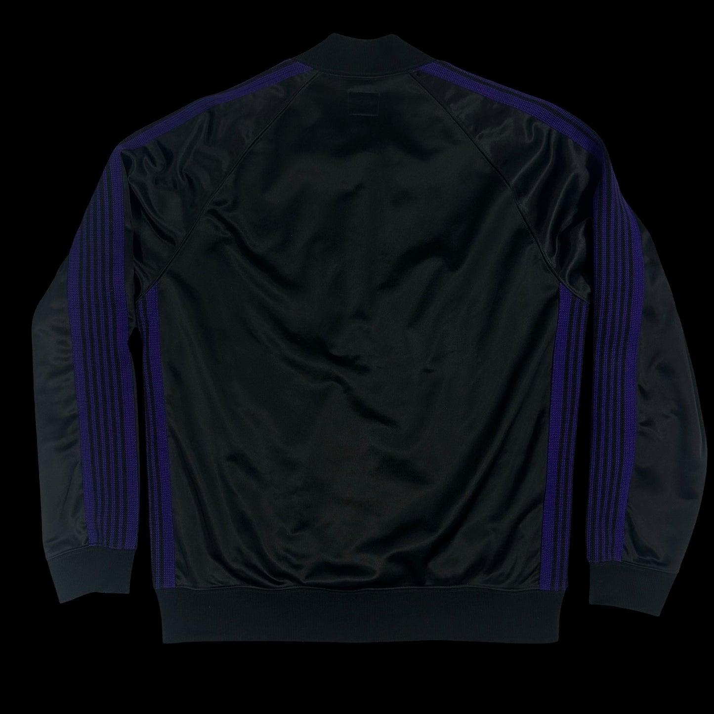 Needles Tricot Bomber Jacket Black/Purple (Fits M/L)