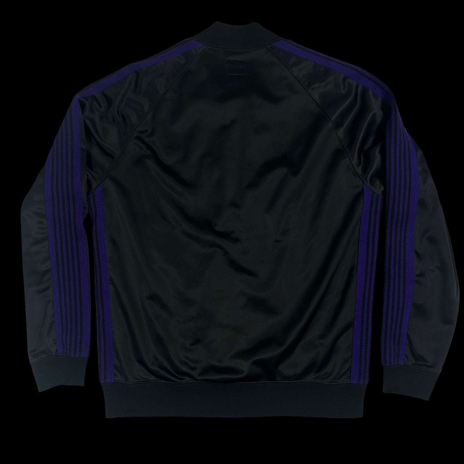Needles Tricot Bomber Jacket Black/Purple (Fits M/L)