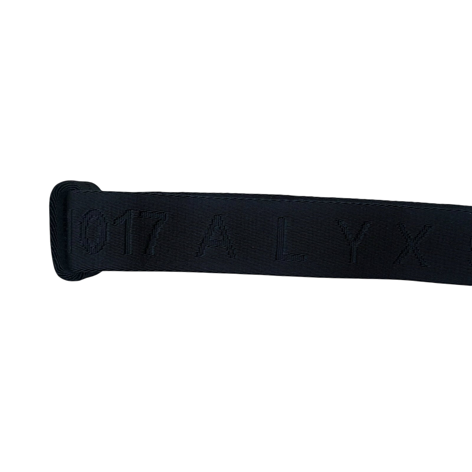 1017 ALYX 9SM Clasp Roller Coaster Belt Black