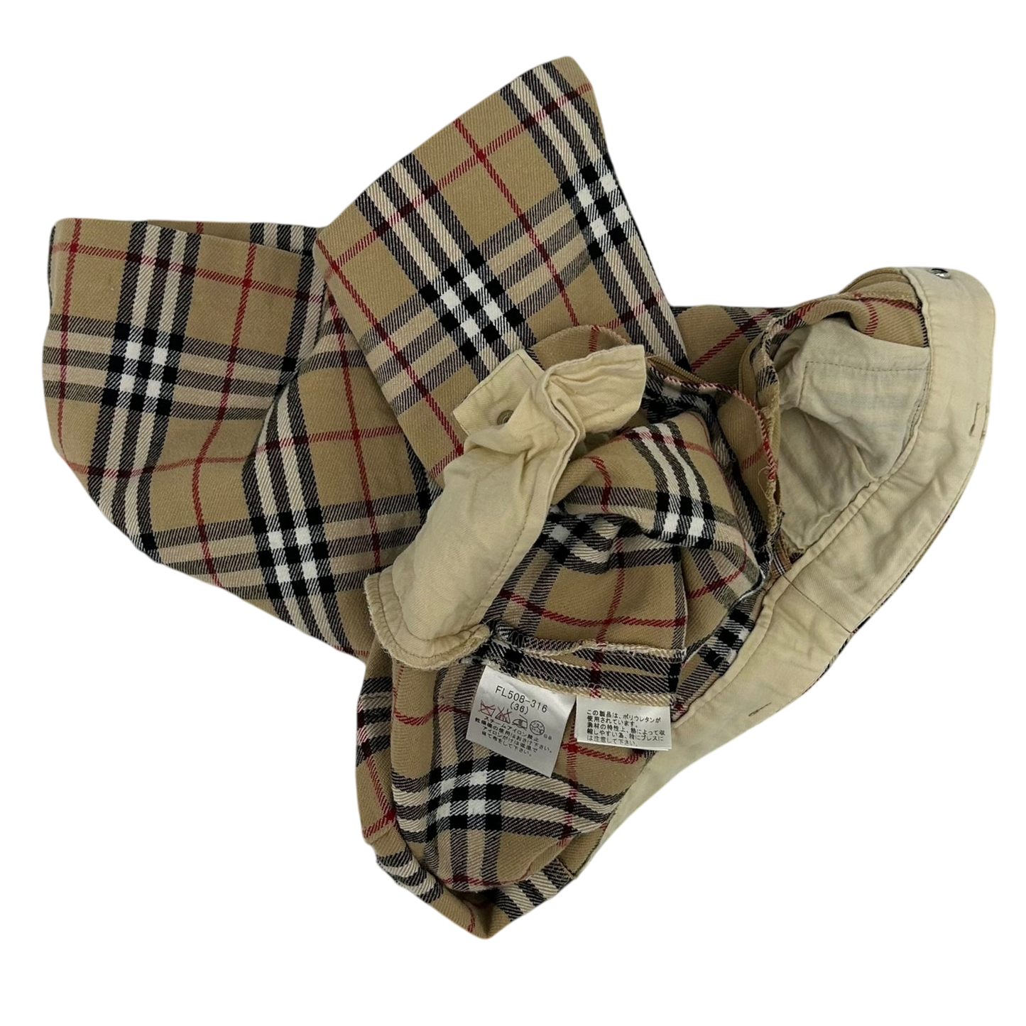 Burberry Vintage Nova Check Skirt (Size Fits 27")