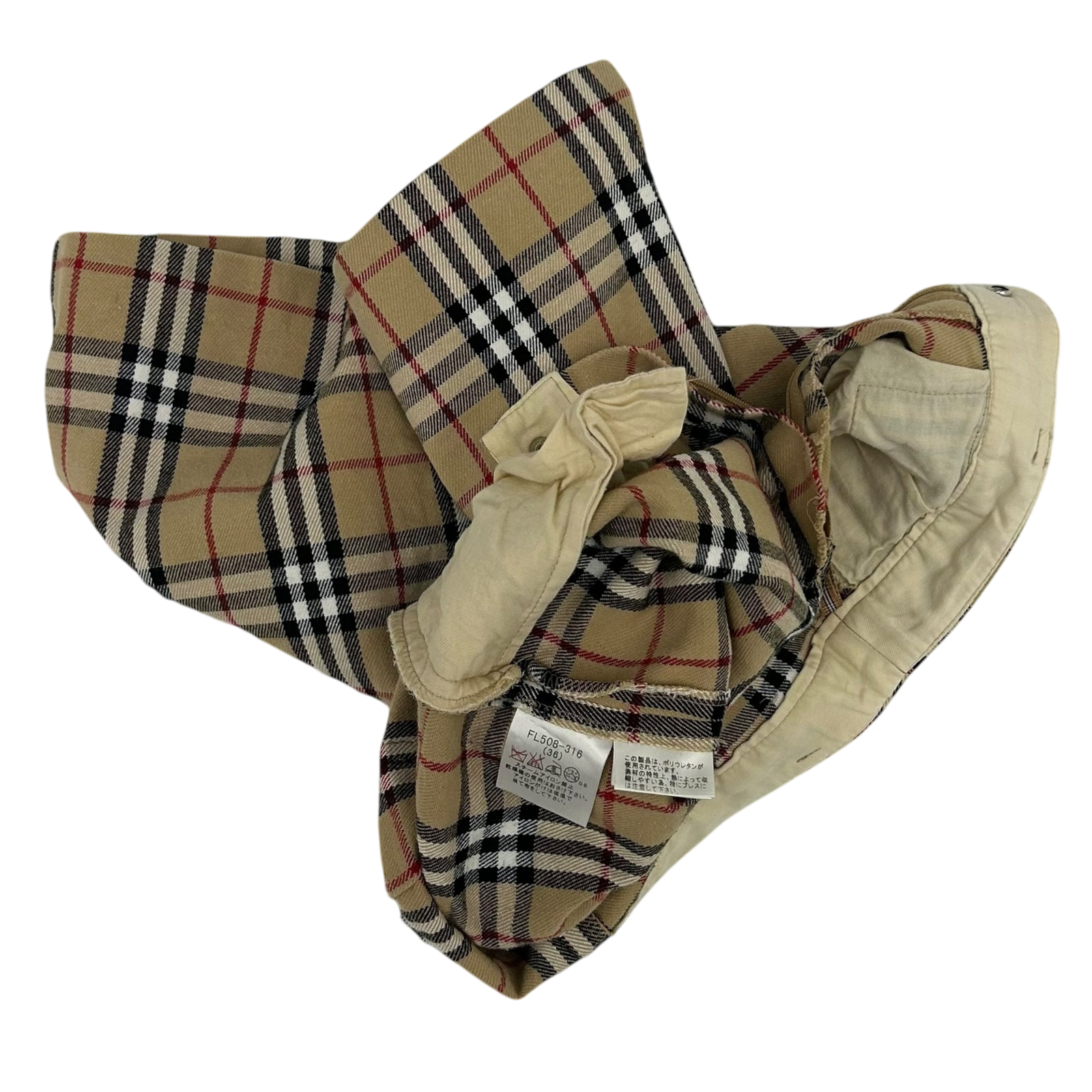 Burberry Vintage Nova Check Skirt (Size Fits 27")