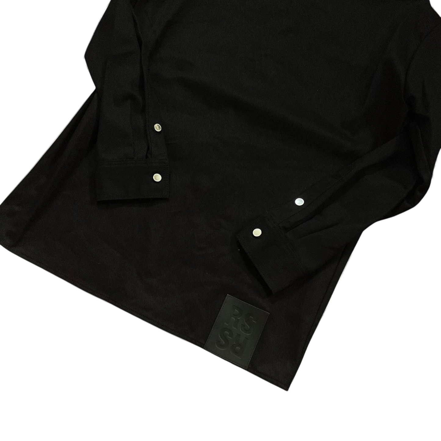 SS20 Raf Simons Lab Black Heavy Denim Shirt / Overshirt (Size S)