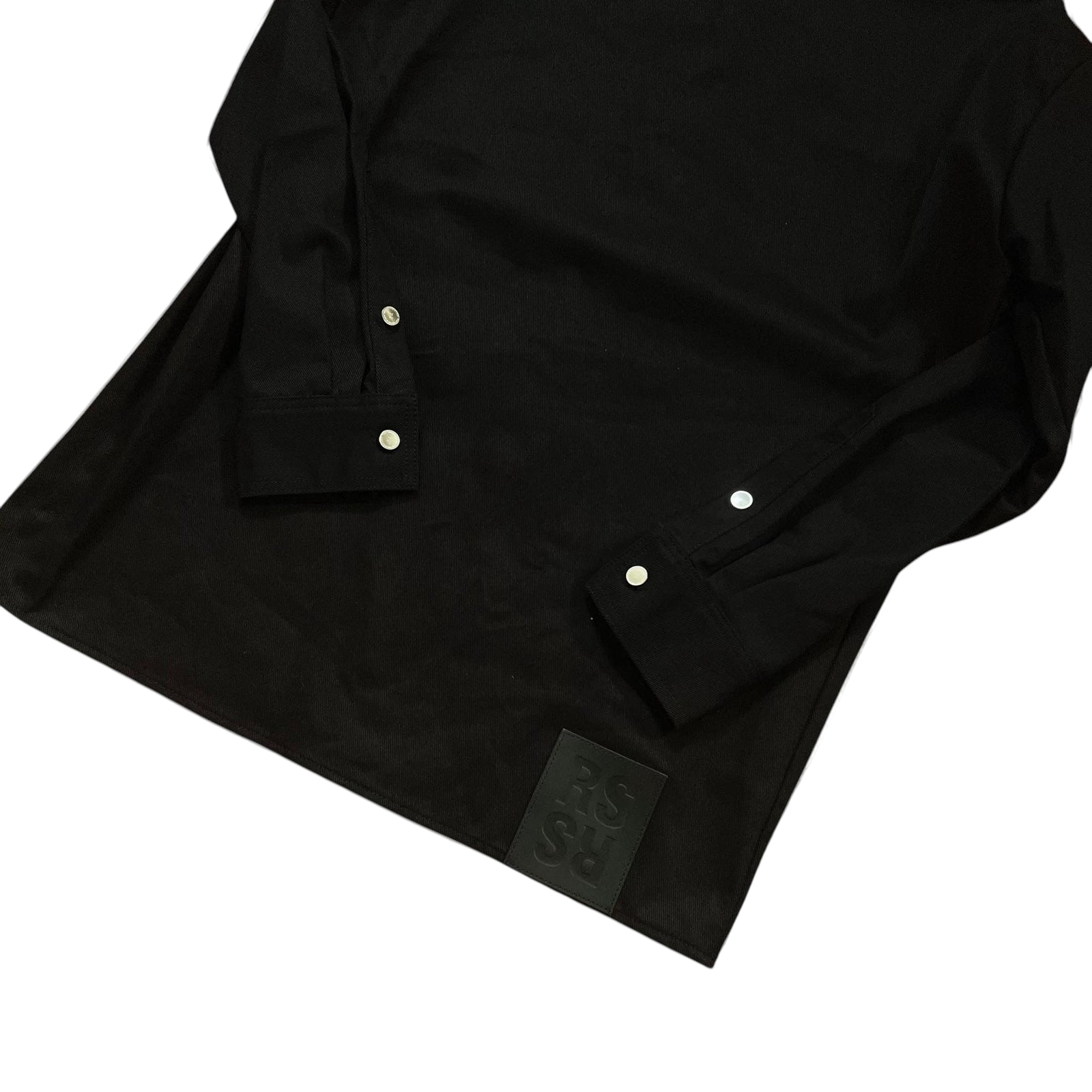 SS20 Raf Simons Lab Black Heavy Denim Shirt / Overshirt (Size S)