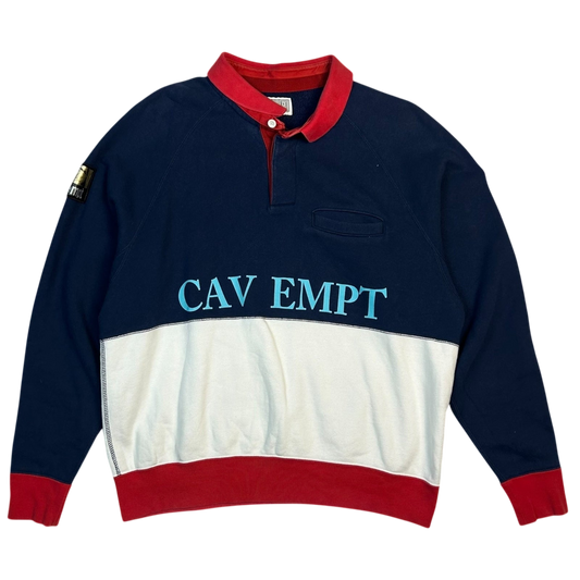 Rare Cav Empt CAV-UAL Collared Sweatshirt (Size M)