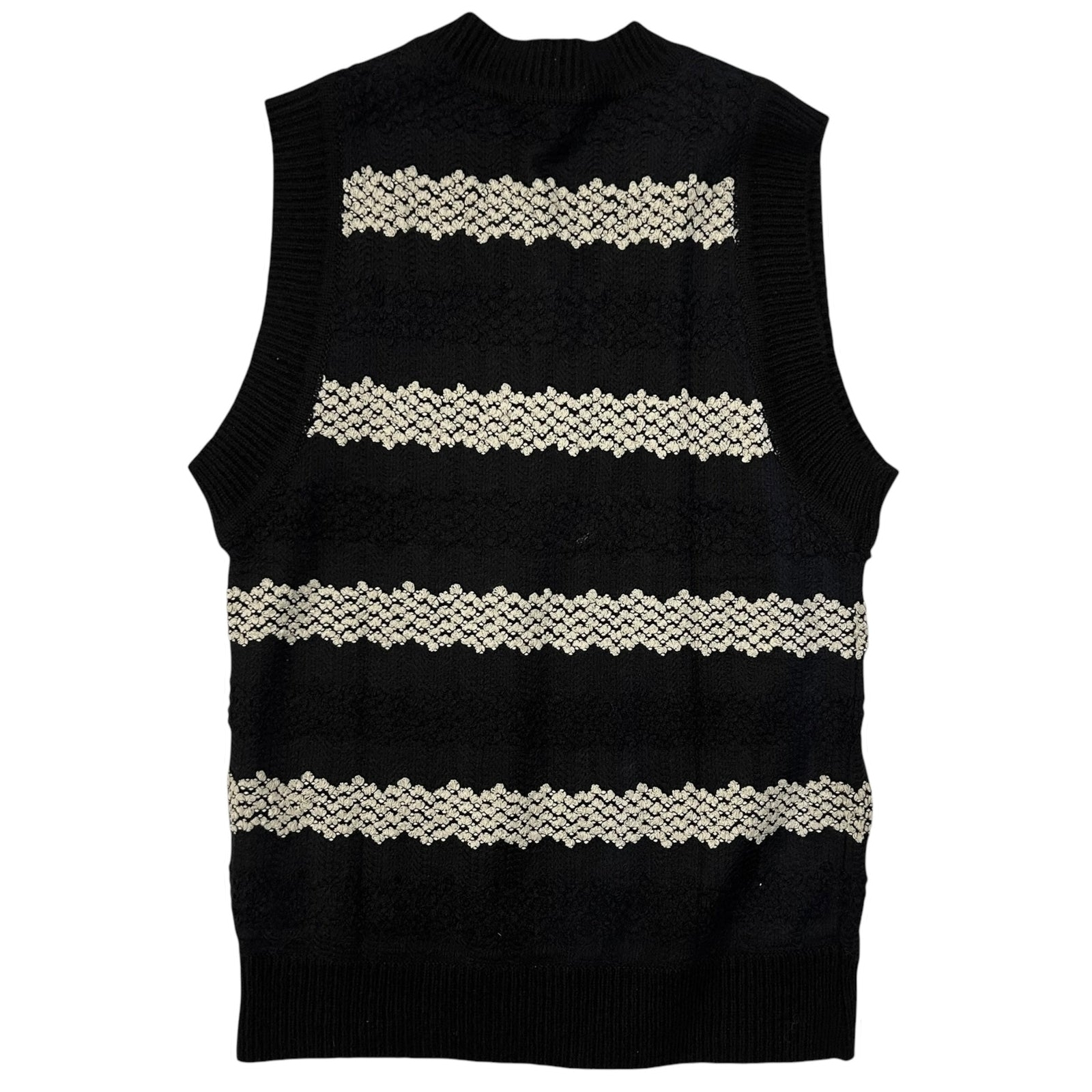Andersson Bell Embroidered Long Vest Black (Fits L-XL)