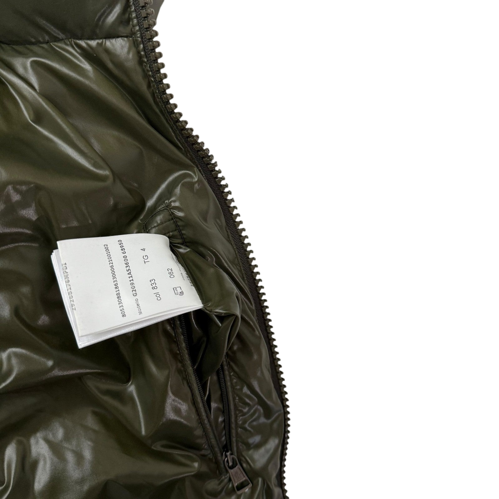 Moncler Maya Quilted Nylon Down Jacket Olive Green (Fits M-L)