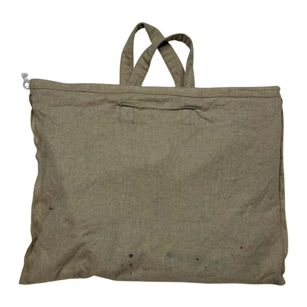 Comme Des Garçons 90s Metallic Tarpaulin & Canvas Double Layer Bag