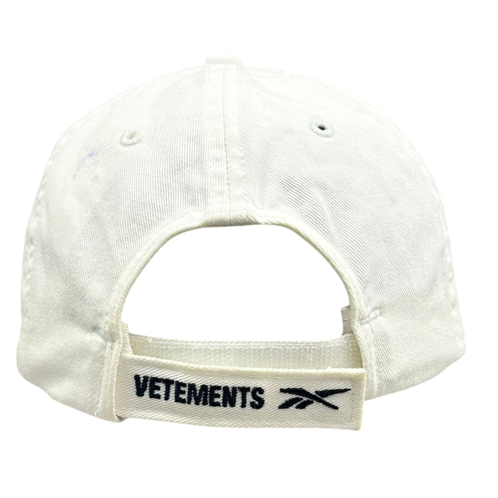 Vetements x Reebok Ring Eyelet White Cap