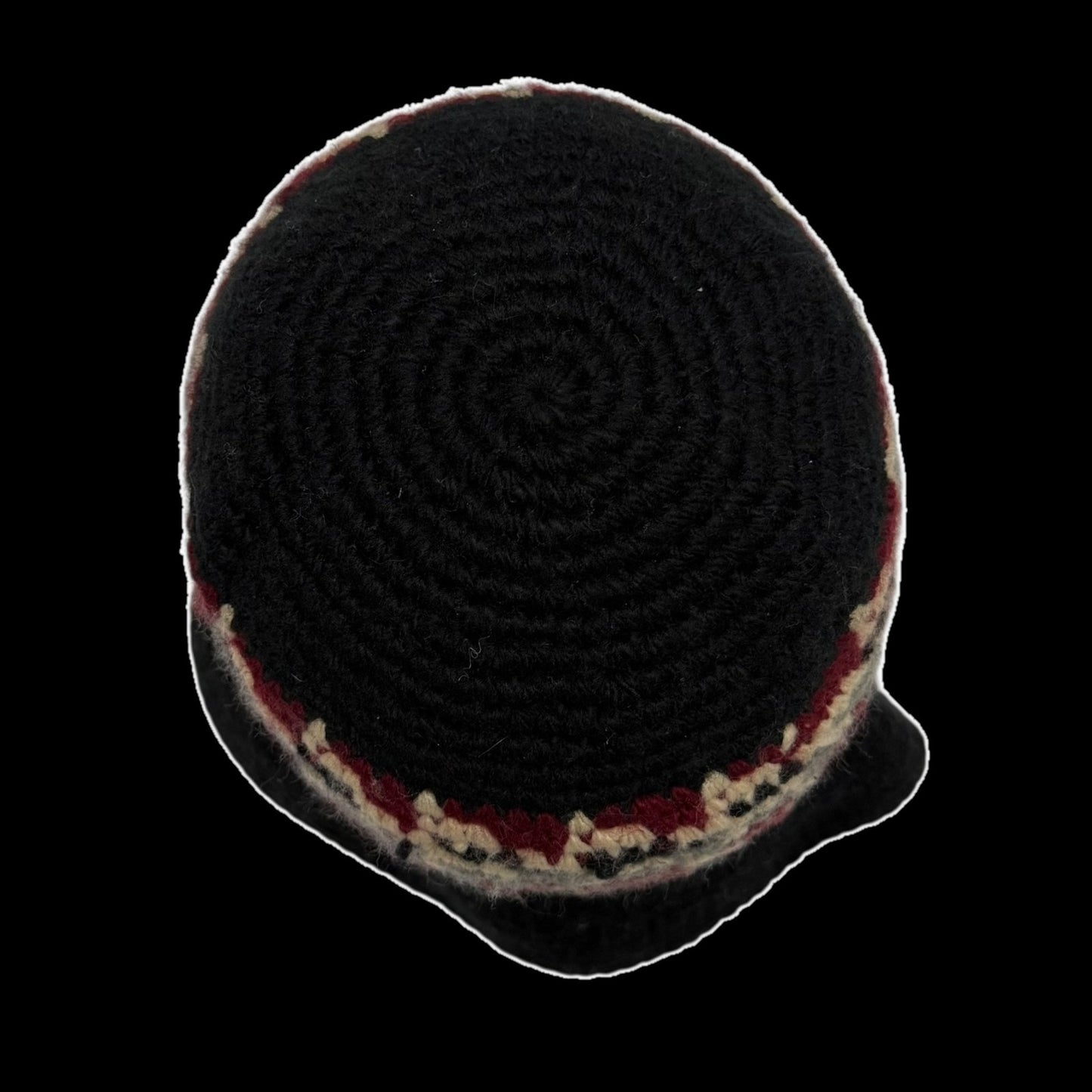 Stussy Japan AW22 Fairisle Bucket Hat Black
