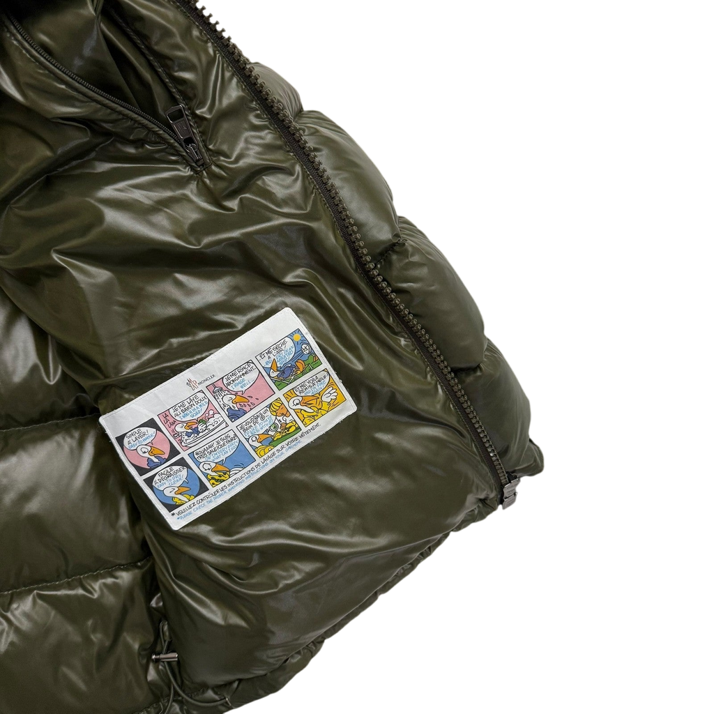 Moncler Maya Quilted Nylon Down Jacket Olive Green (Fits M-L)