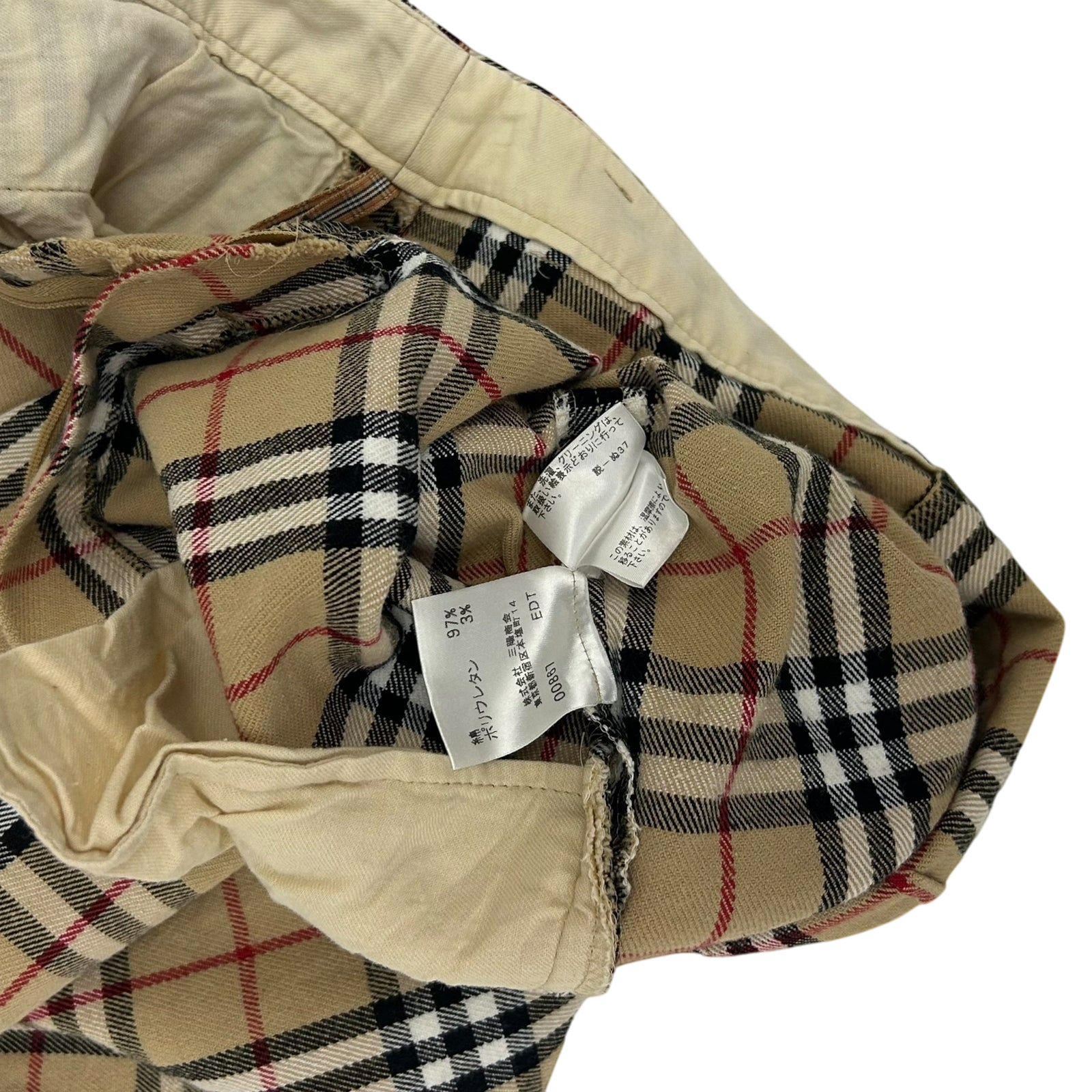 Burberry Vintage Nova Check Skirt (Size Fits 27")